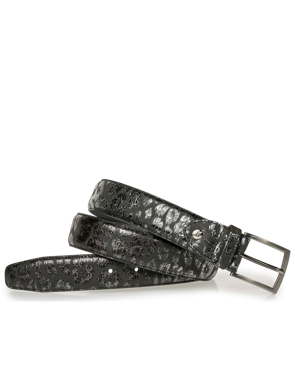 Floris van Bommel Geklede riem Bruin 082103-001-105