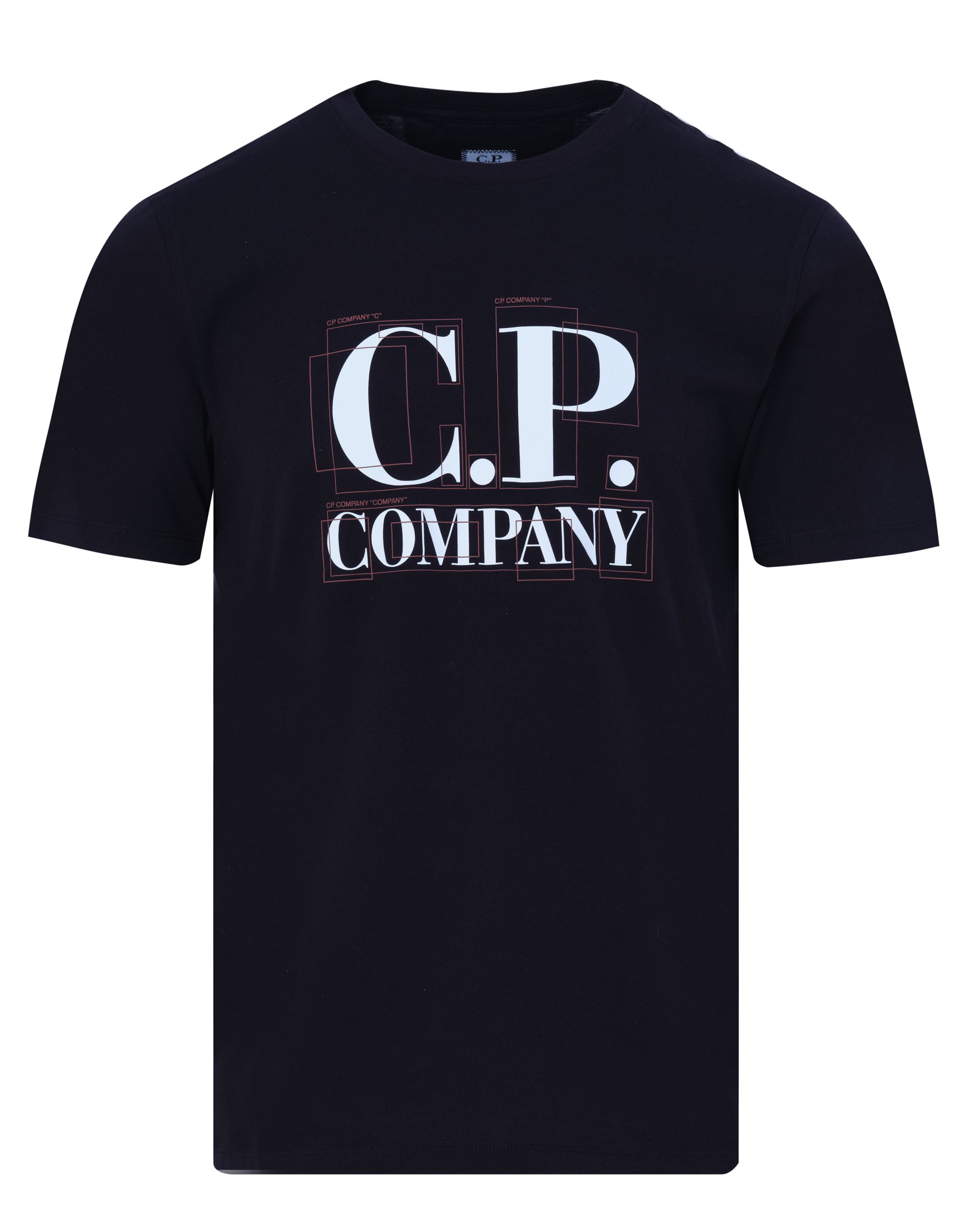 C.P Company T-shirt KM Zwart 082105-001-L