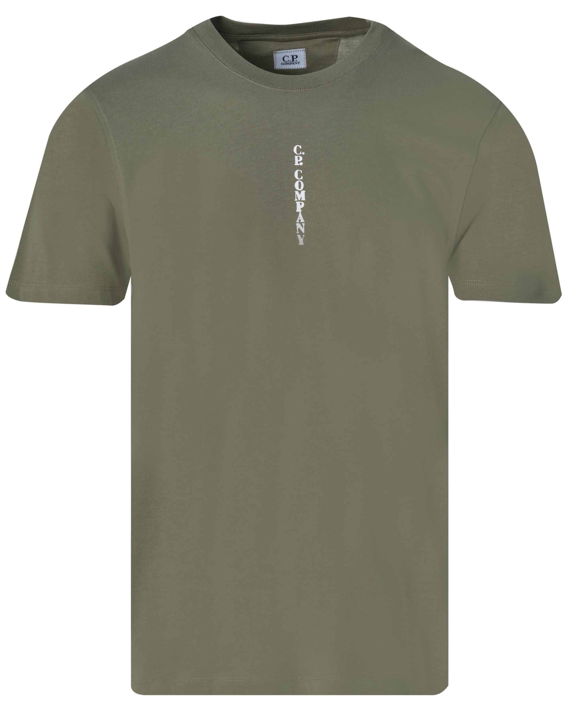 C.P Company T-shirt KM Groen 082110-001-L