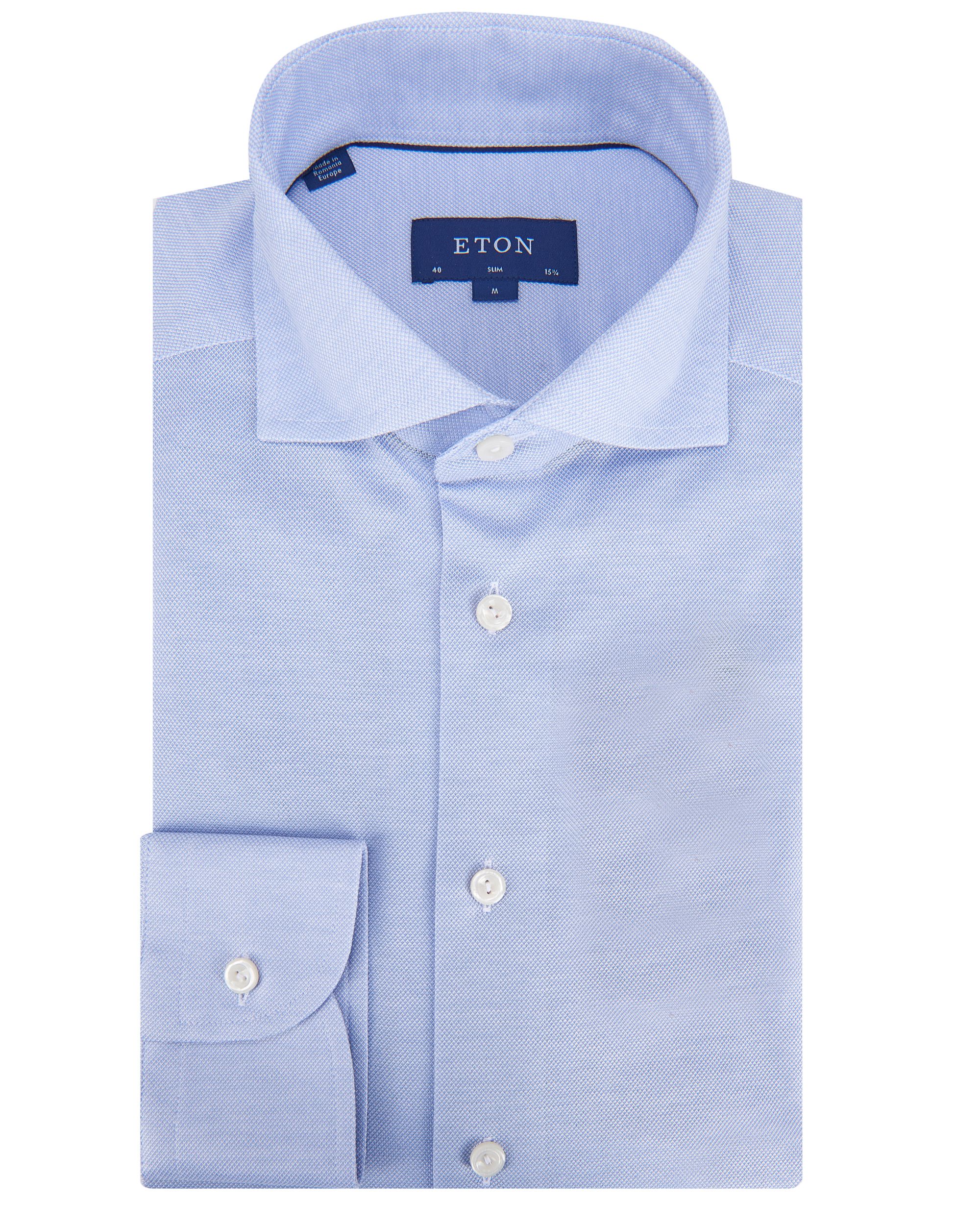 ETON Overhemd LM Licht blauw 082172-001-37/38