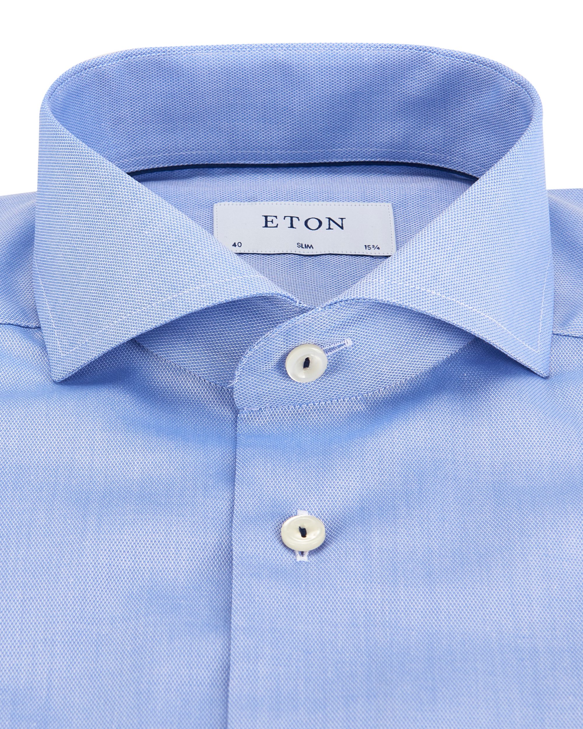 ETON Overhemd LM Licht blauw 082178-001-37/38