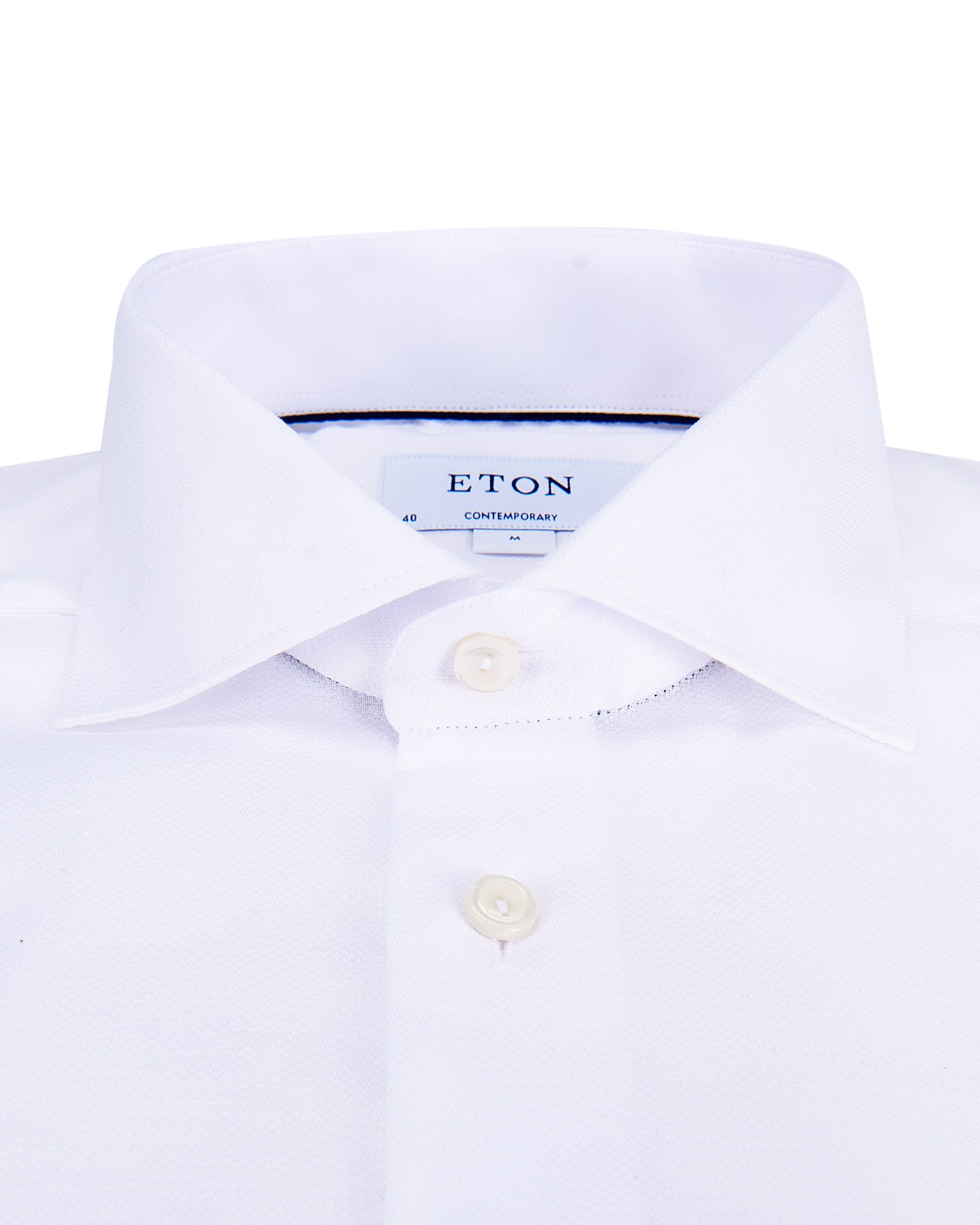 ETON Overhemd LM Wit 082179-001-37/38