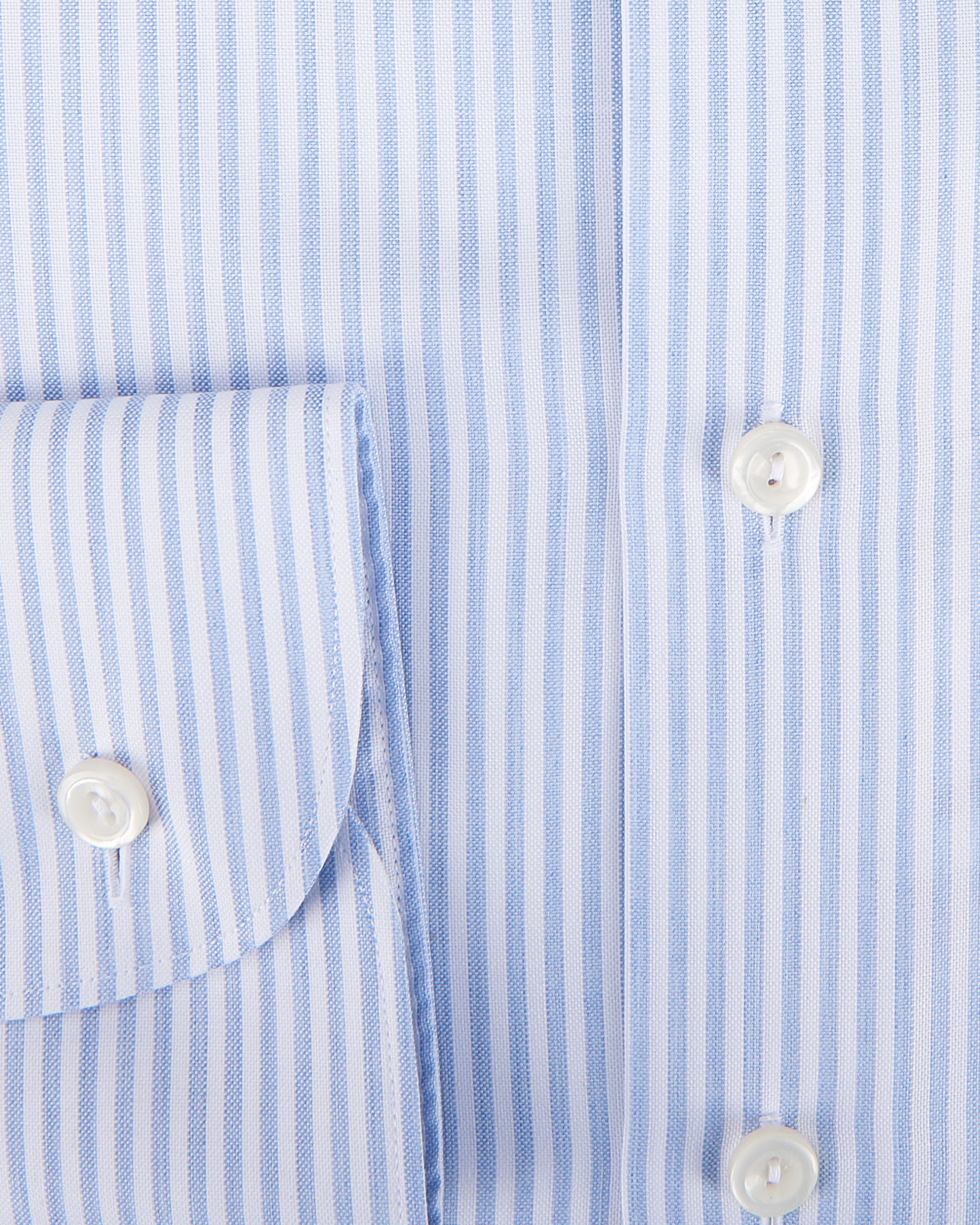 ETON Overhemd LM Blauw streep 082181-001-37/38