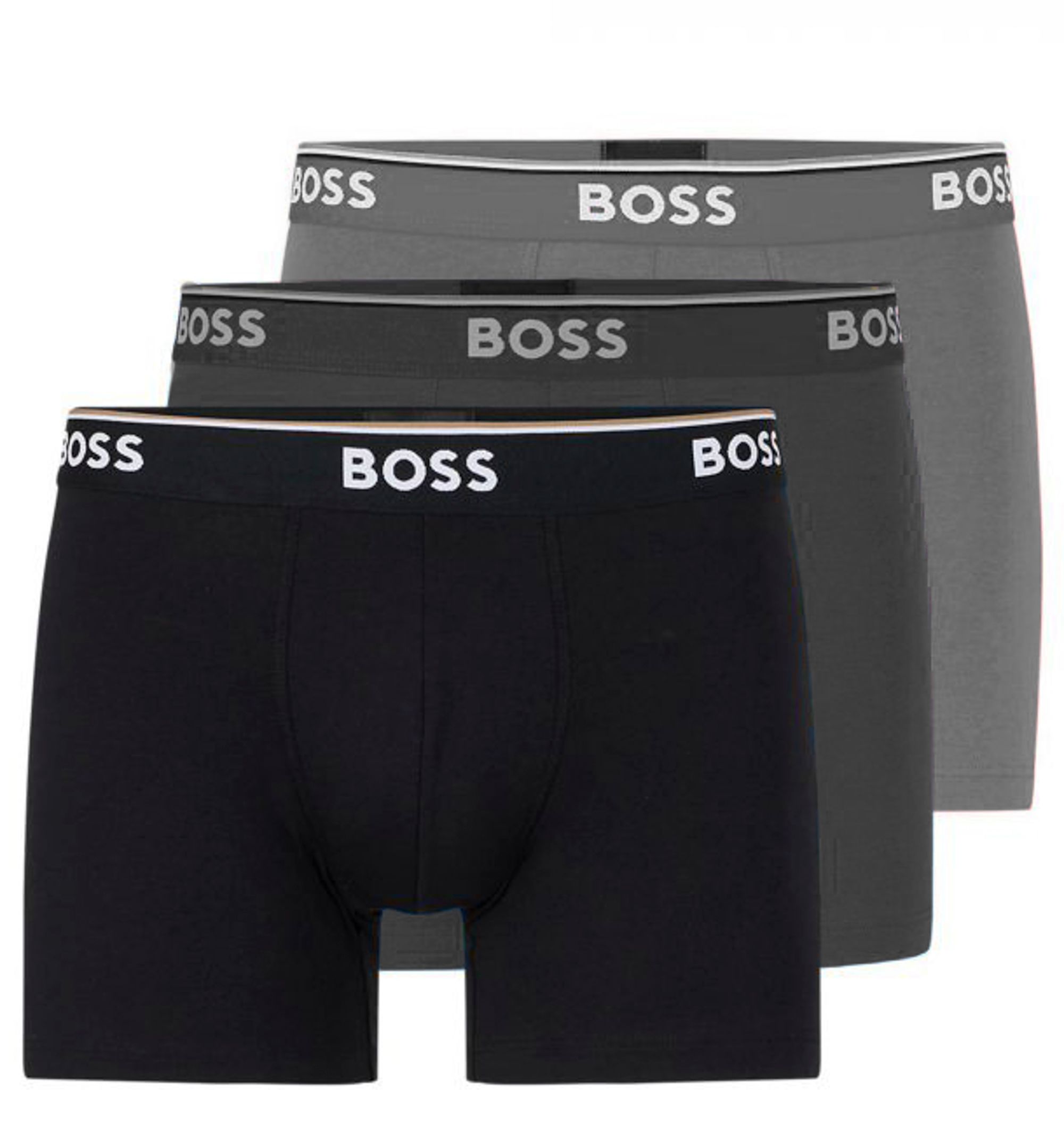 Boss Boxershort 3-pack Grijs 082266-001-L