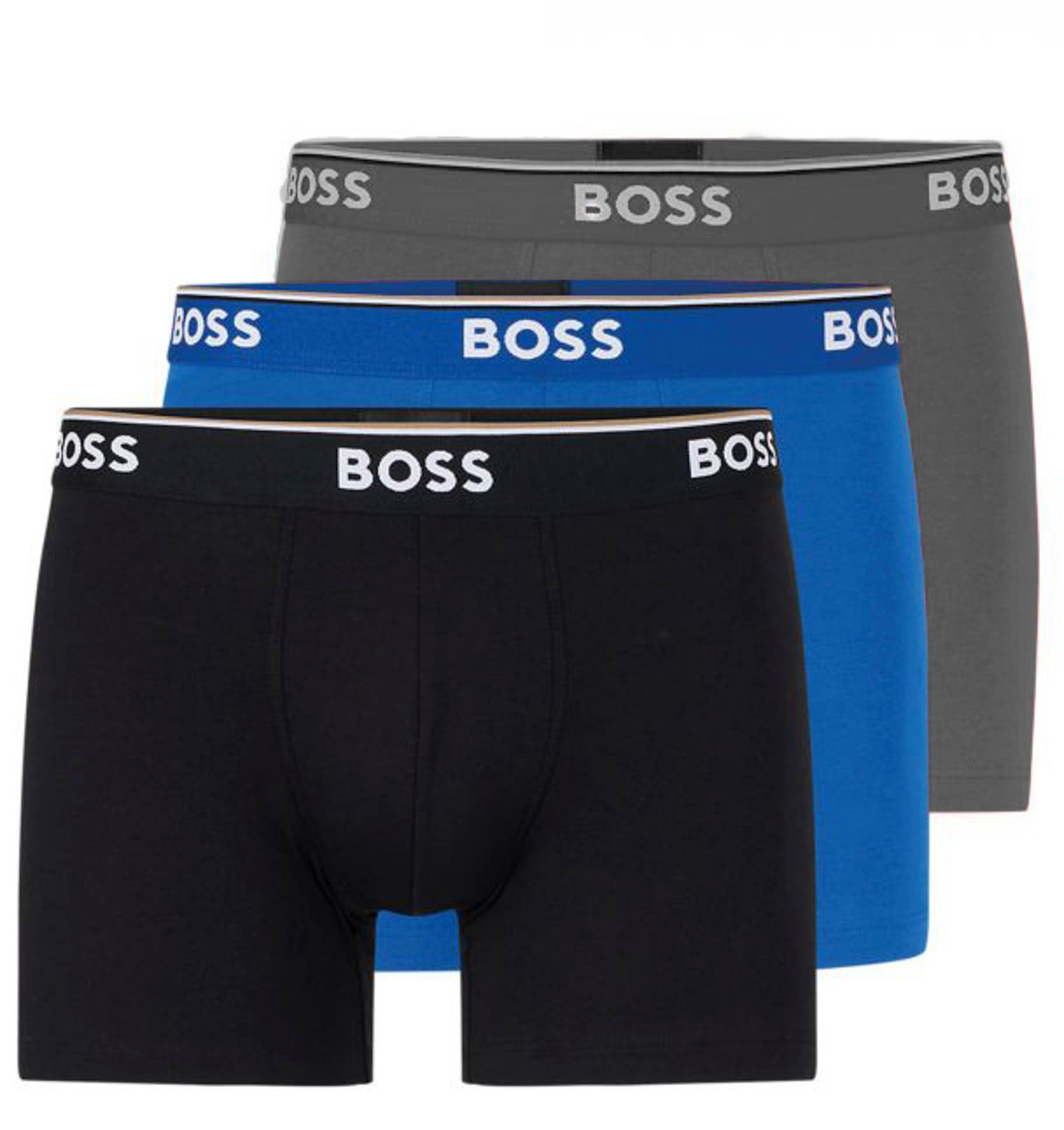 Boss Boxershort 3-pack Blauw 082266-002-L