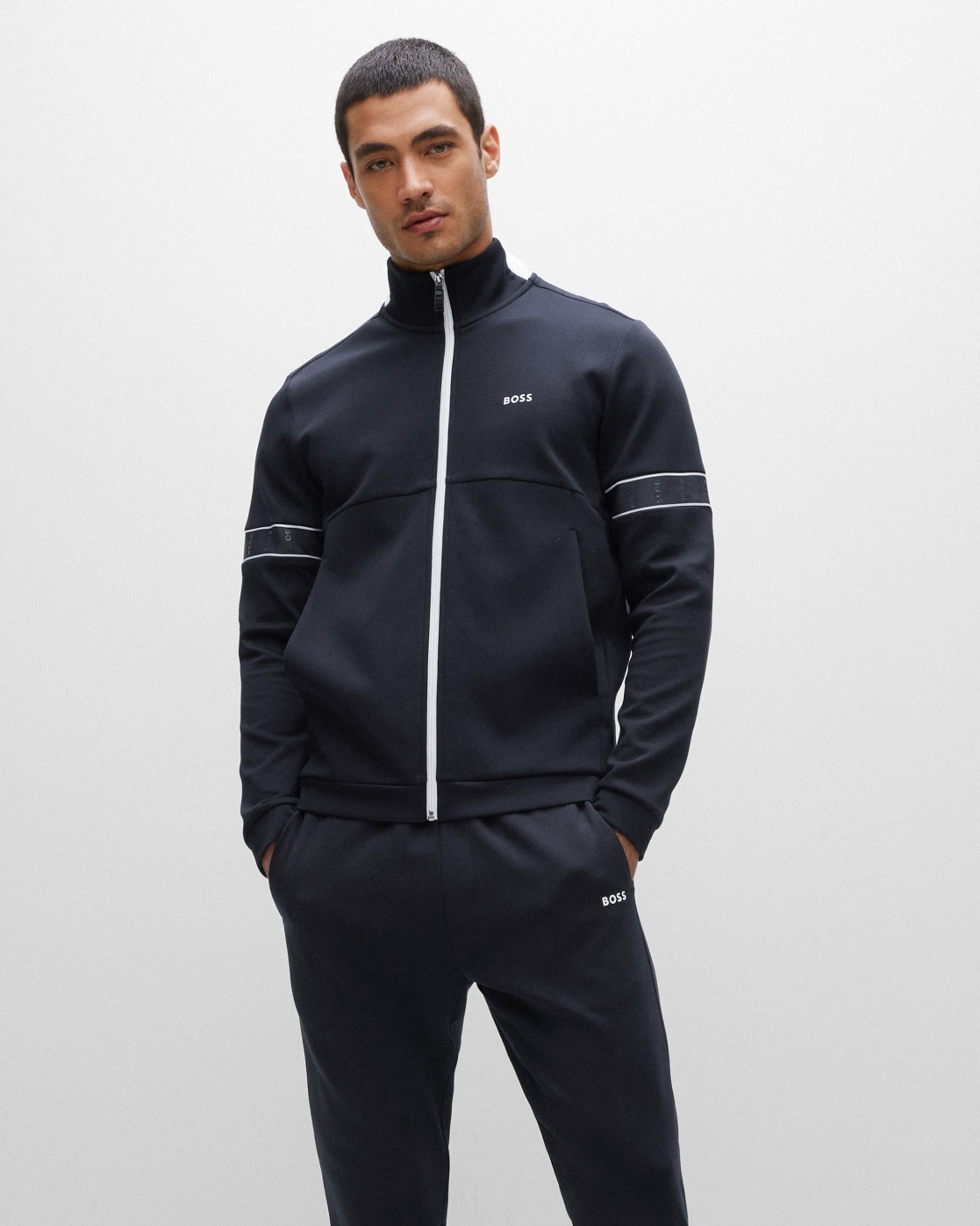 Hugo Boss Leisure Skaz Vest Donker blauw 082302-001-L