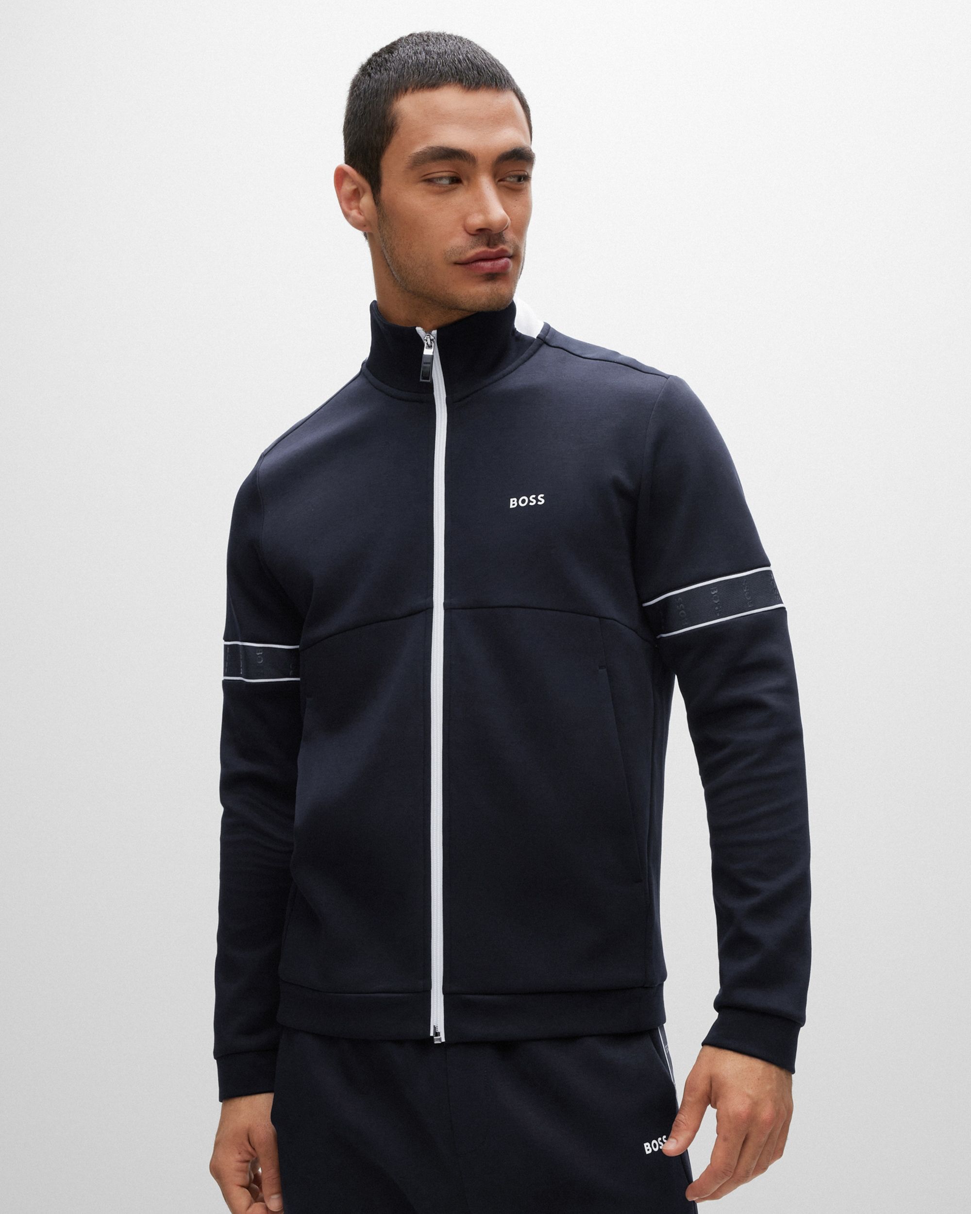 Hugo Boss Leisure Skaz Vest Donker blauw 082302-001-L