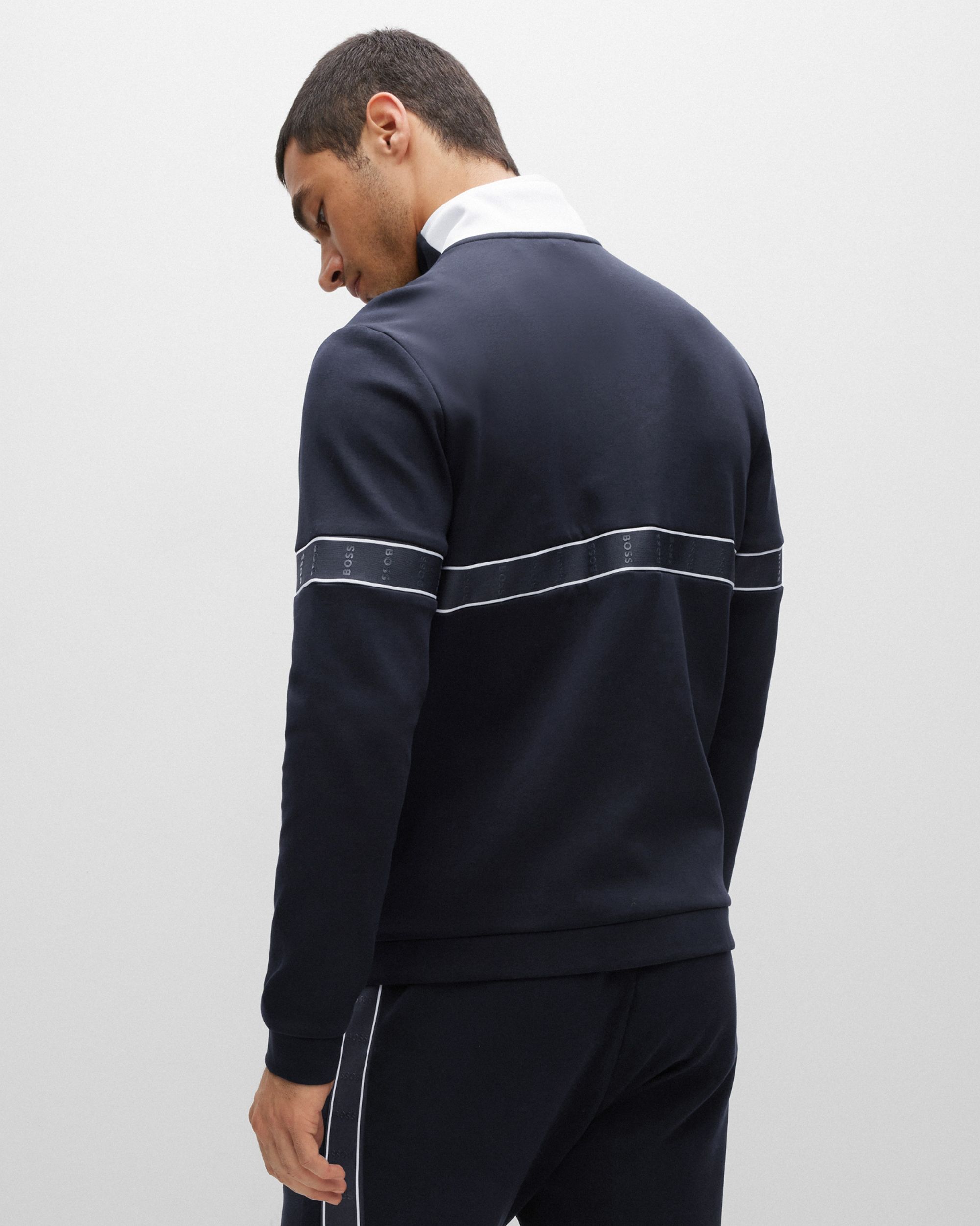 Hugo Boss Leisure Skaz Vest Donker blauw 082302-001-L