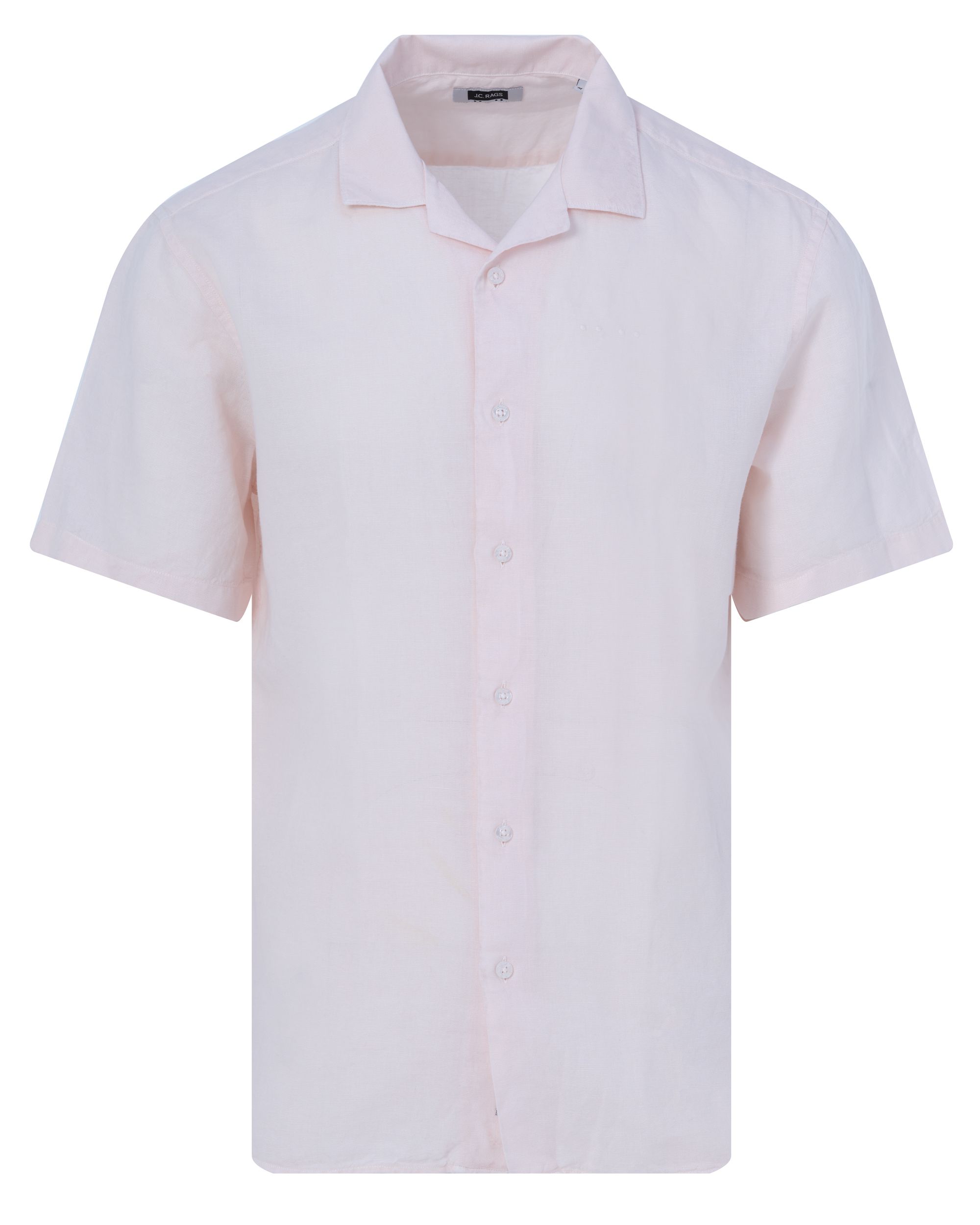 J.C. RAGS Elvis Casual Overhemd KM Pink Salt 082305-005-XXL