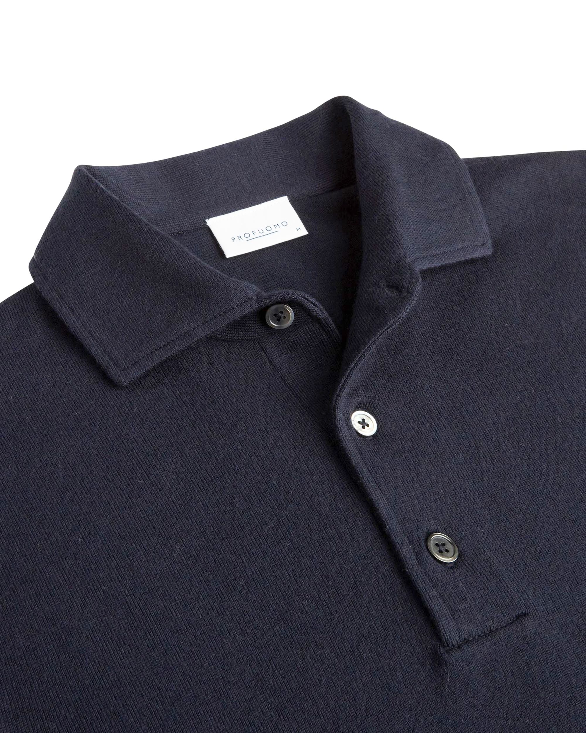 Profuomo Polo LM Blauw 082356-001-L