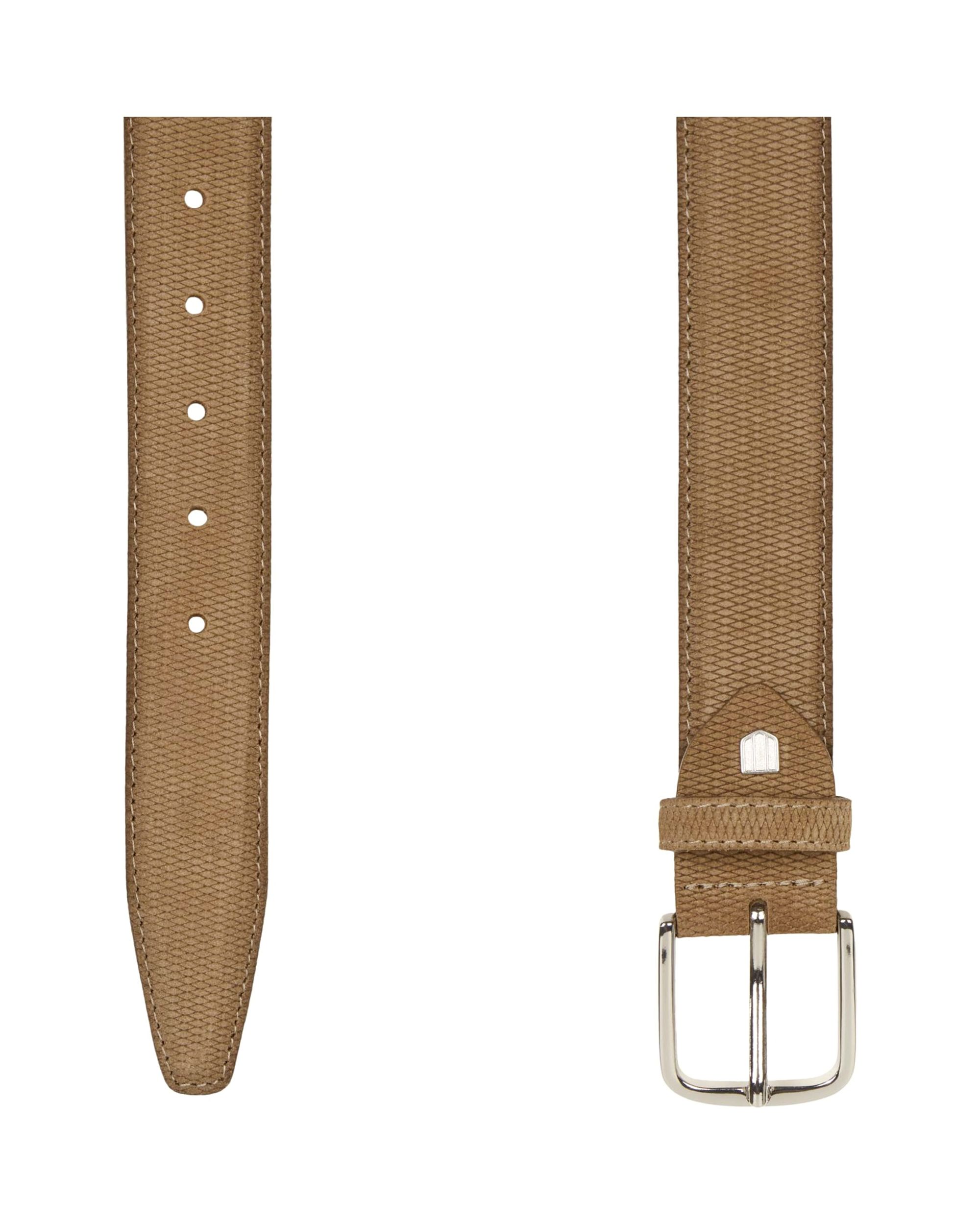 Profuomo Geklede riem Camel 082377-001-105