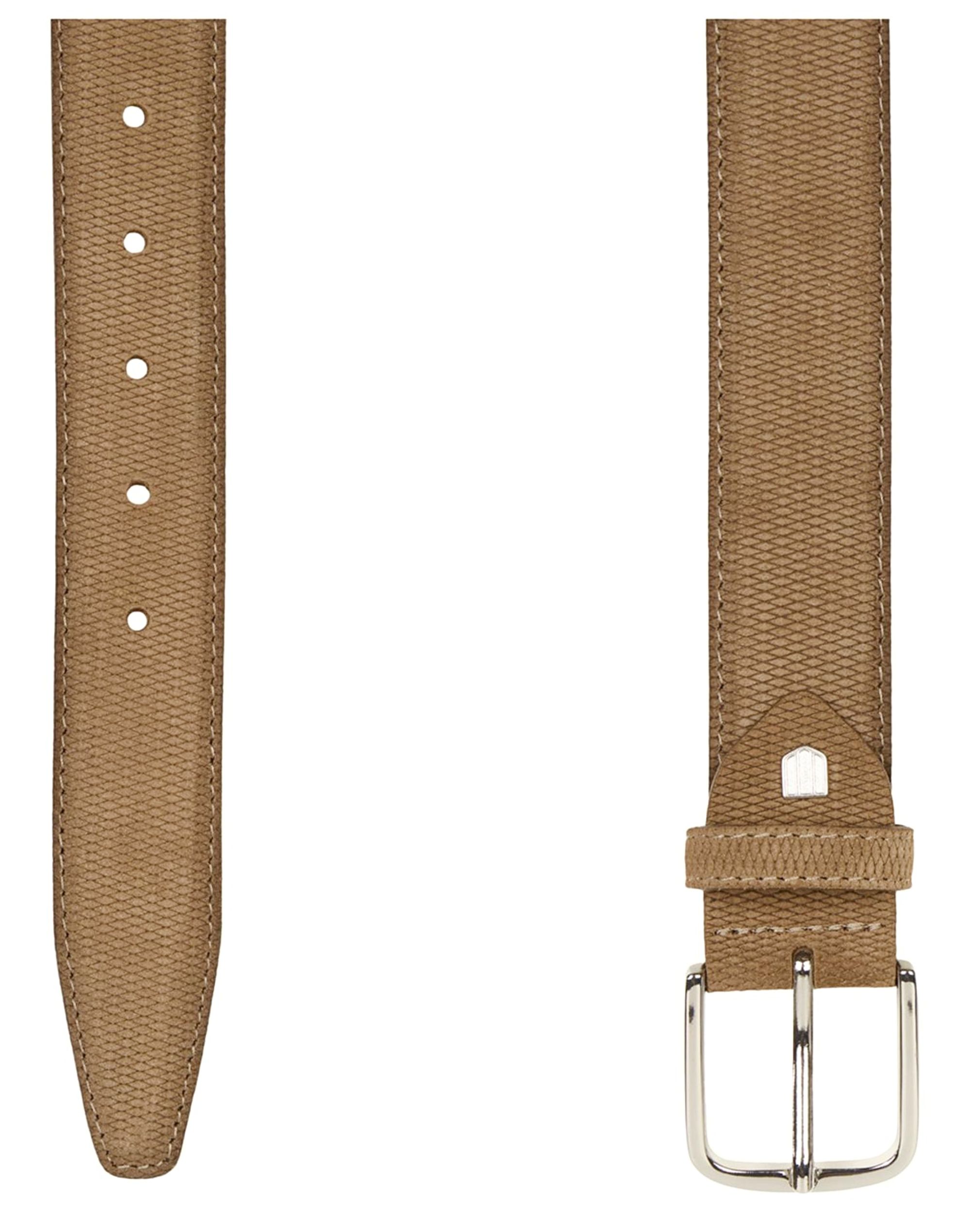 Profuomo Geklede riem Camel 082377-001-105