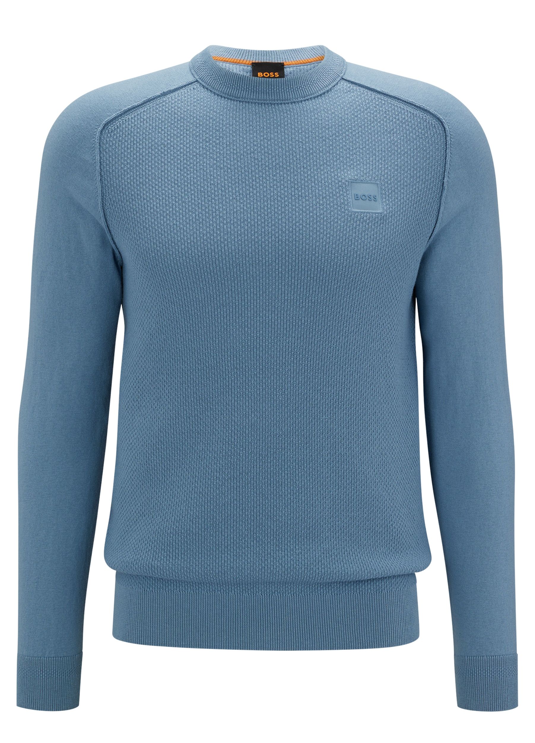 Boss Kesom Trui Ronde Hals Licht blauw 082410-002-L
