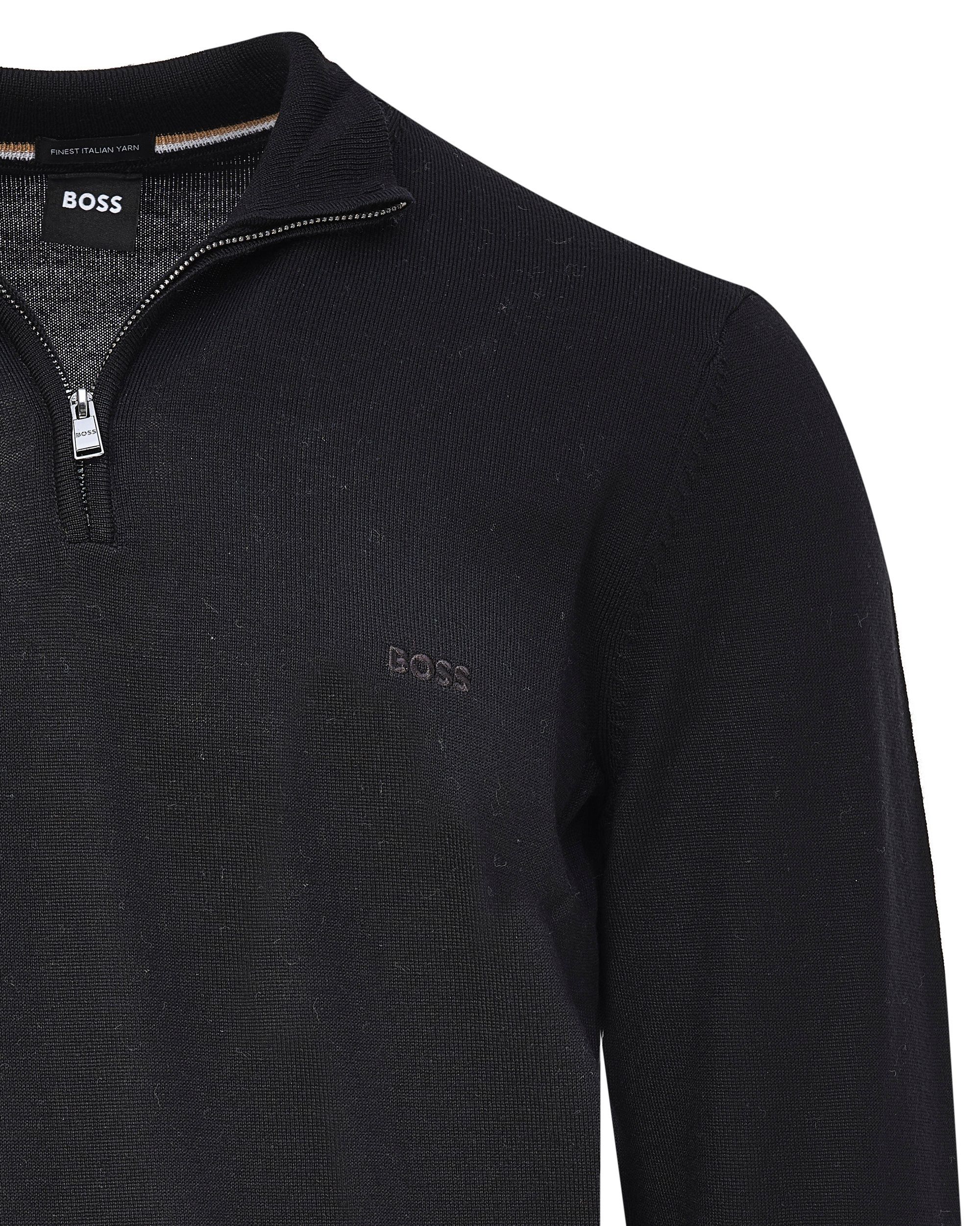 Hugo Boss Menswear Benji Schipperstrui Zwart 082431-001-L