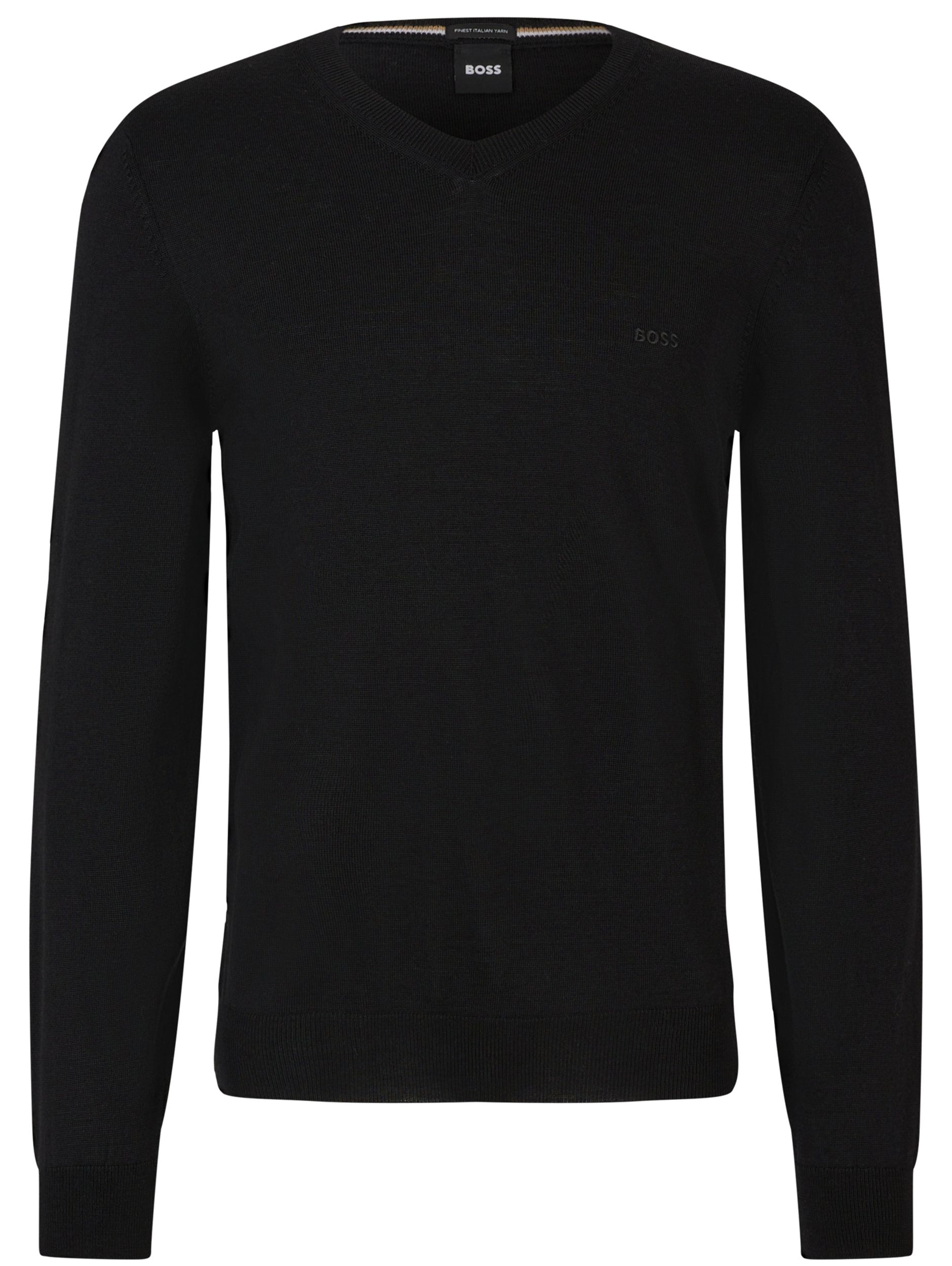 Hugo Boss Menswear Baram Trui v-hals Zwart 082433-001-L