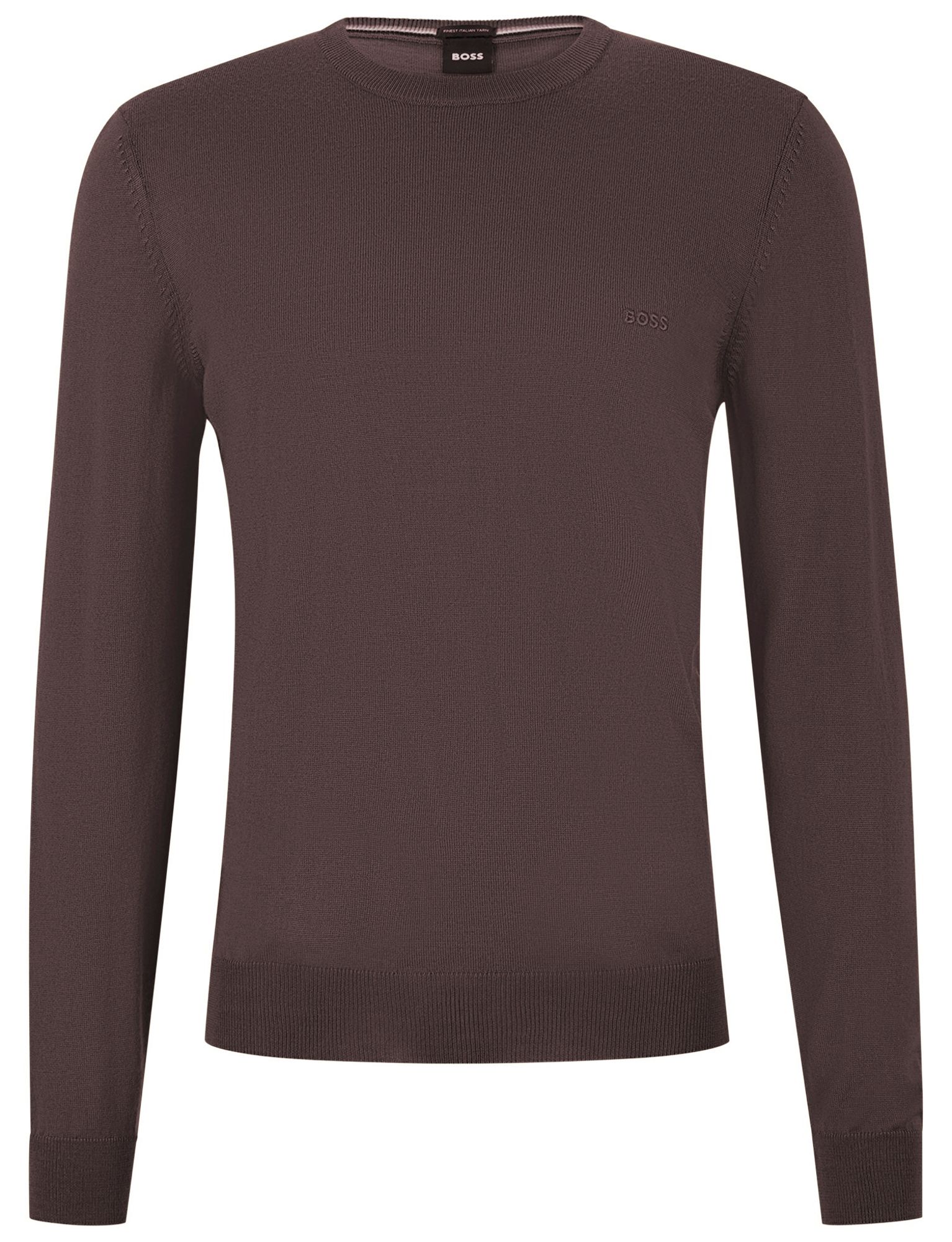 Hugo Boss Menswear Botto Trui ronde hals Bruin 082434-003-L