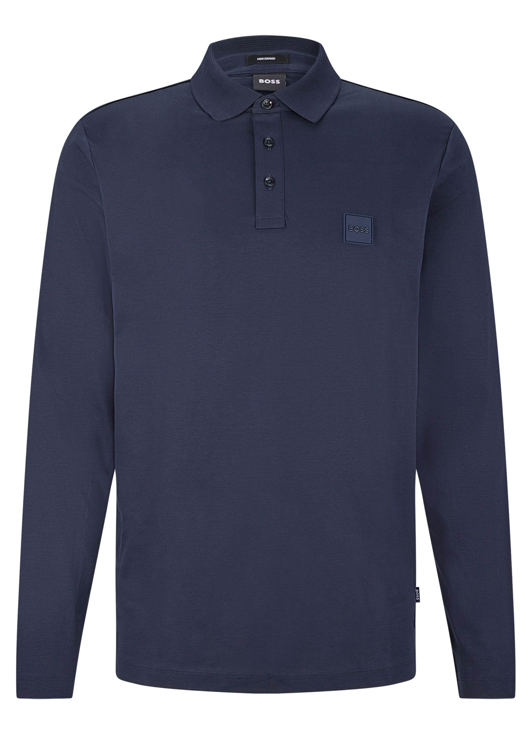 Hugo Boss Menswear Polo LM Donker blauw 082436-002-L