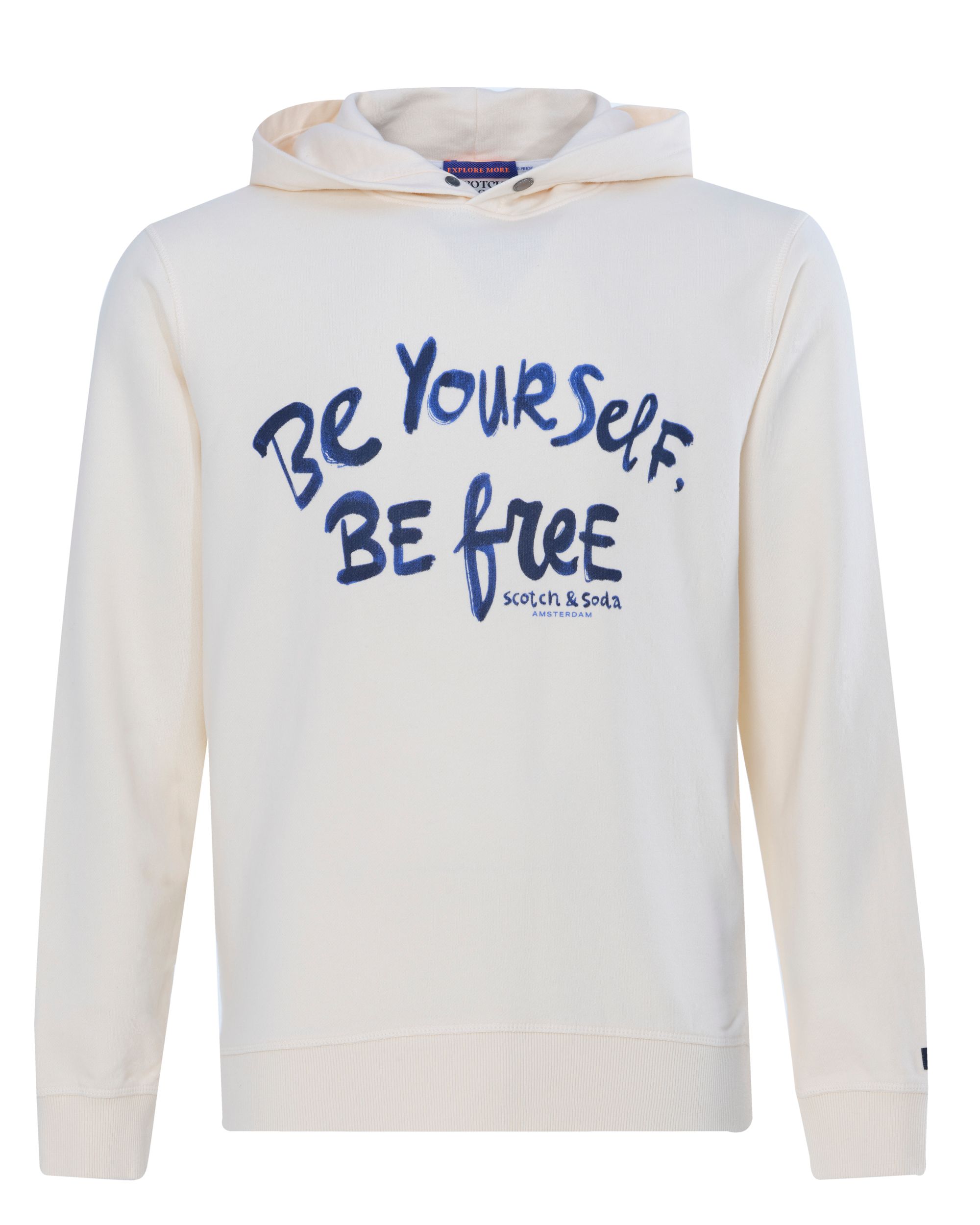 Scotch & Soda Hoodie Donker blauw 082447-001-L