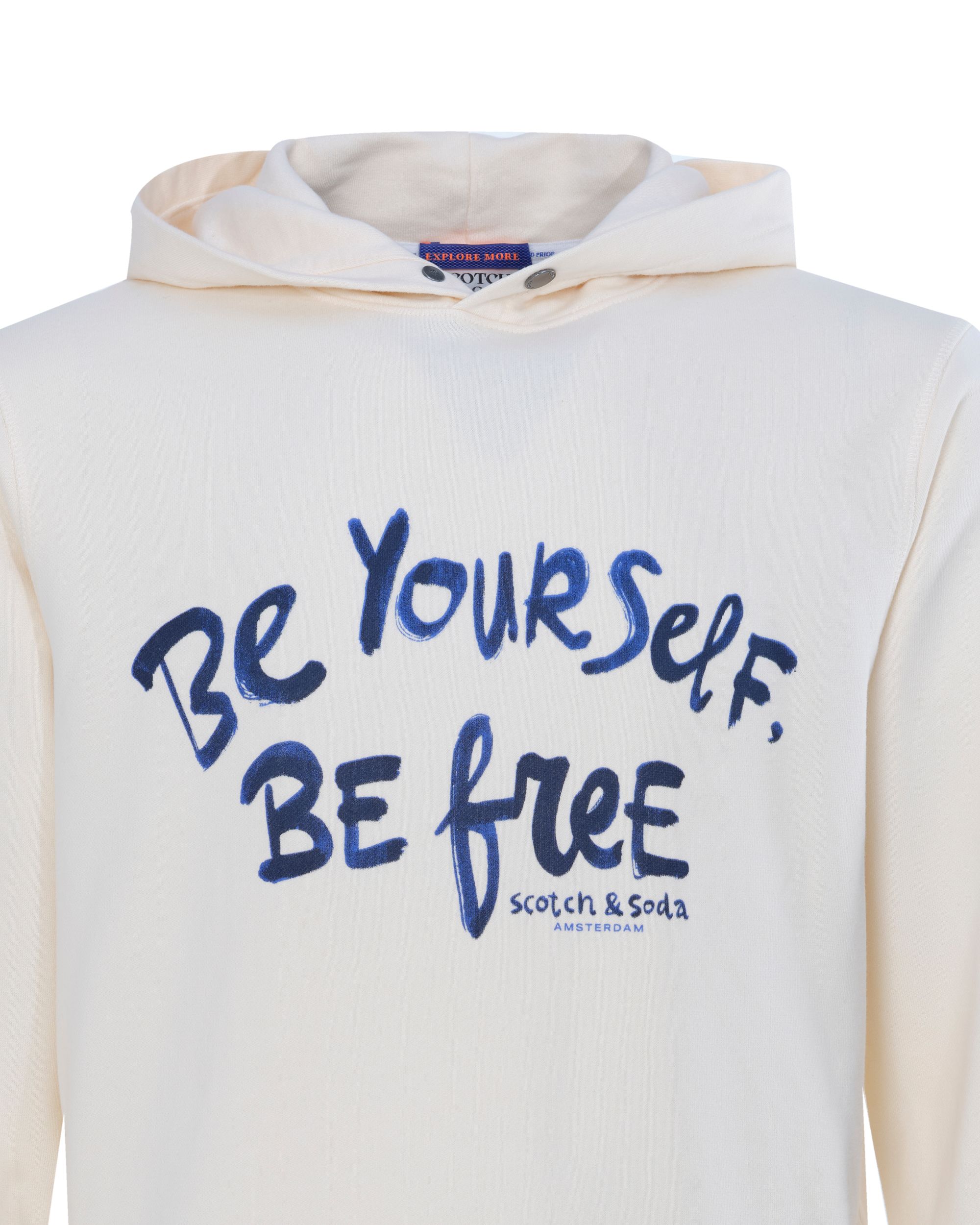 Scotch & Soda Hoodie Donker blauw 082447-001-L