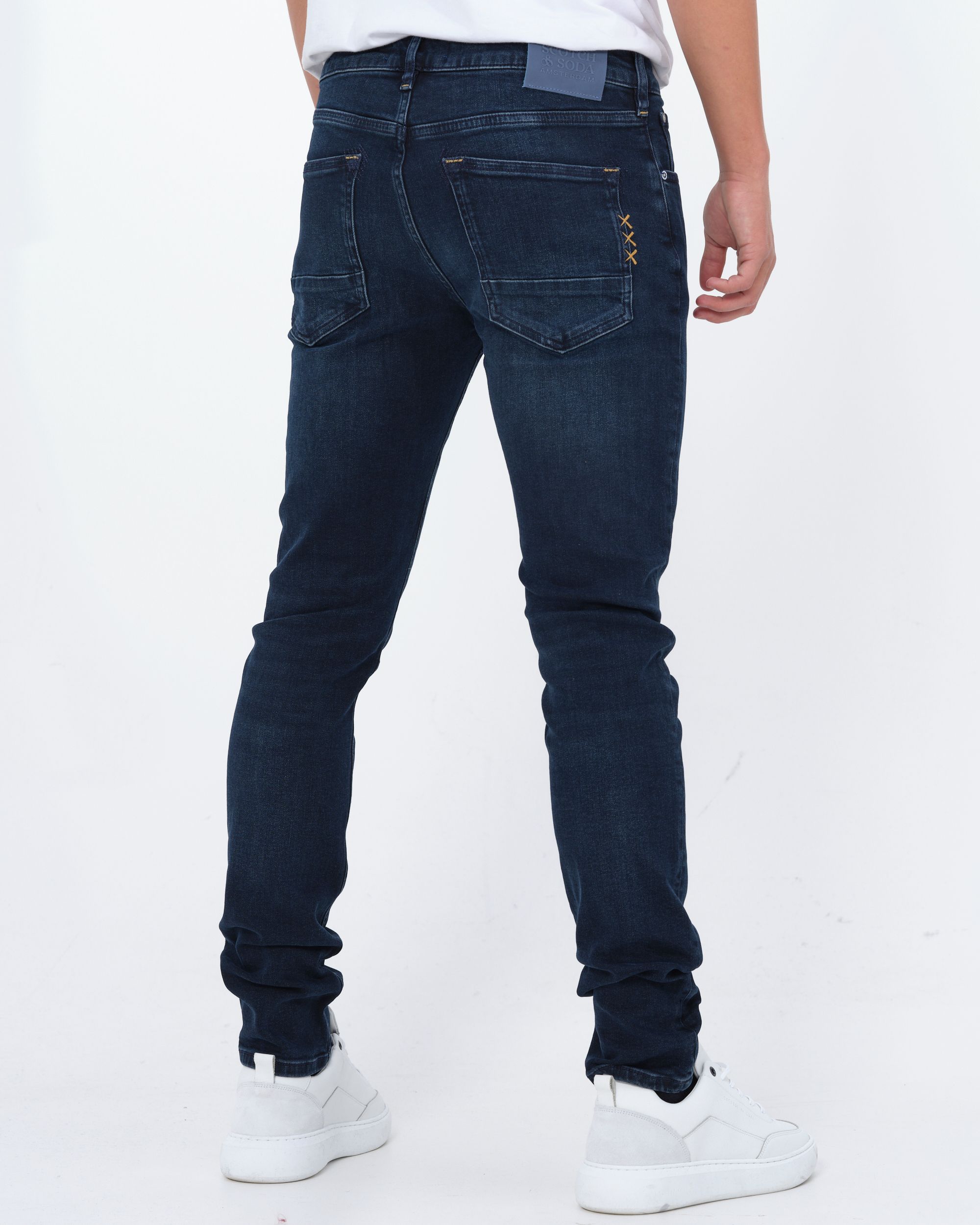 Scotch & Soda Skim Jeans Blauw 082458-001-28/30