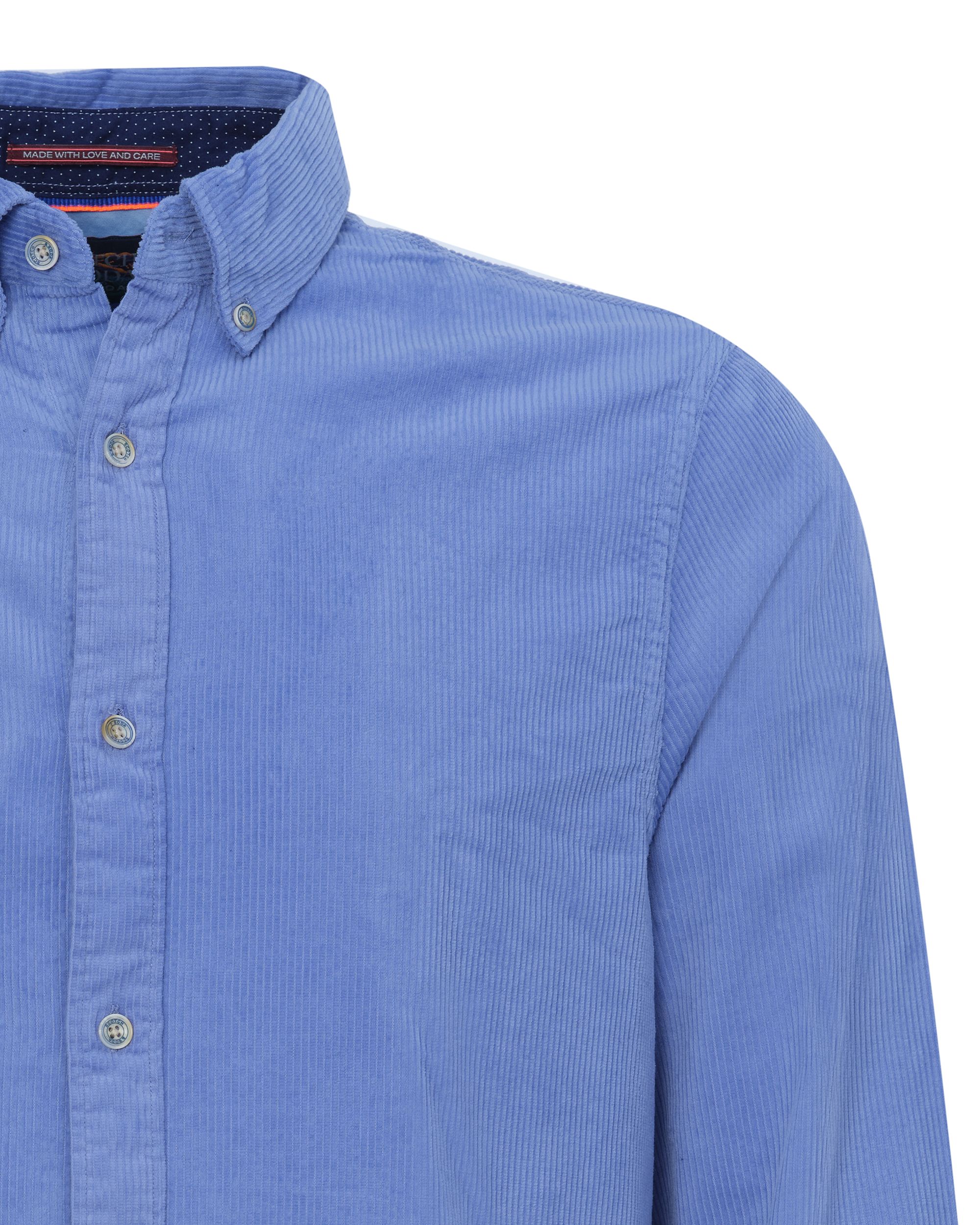 Scotch & Soda Casual Overhemd LM Blauw 082459-001-L