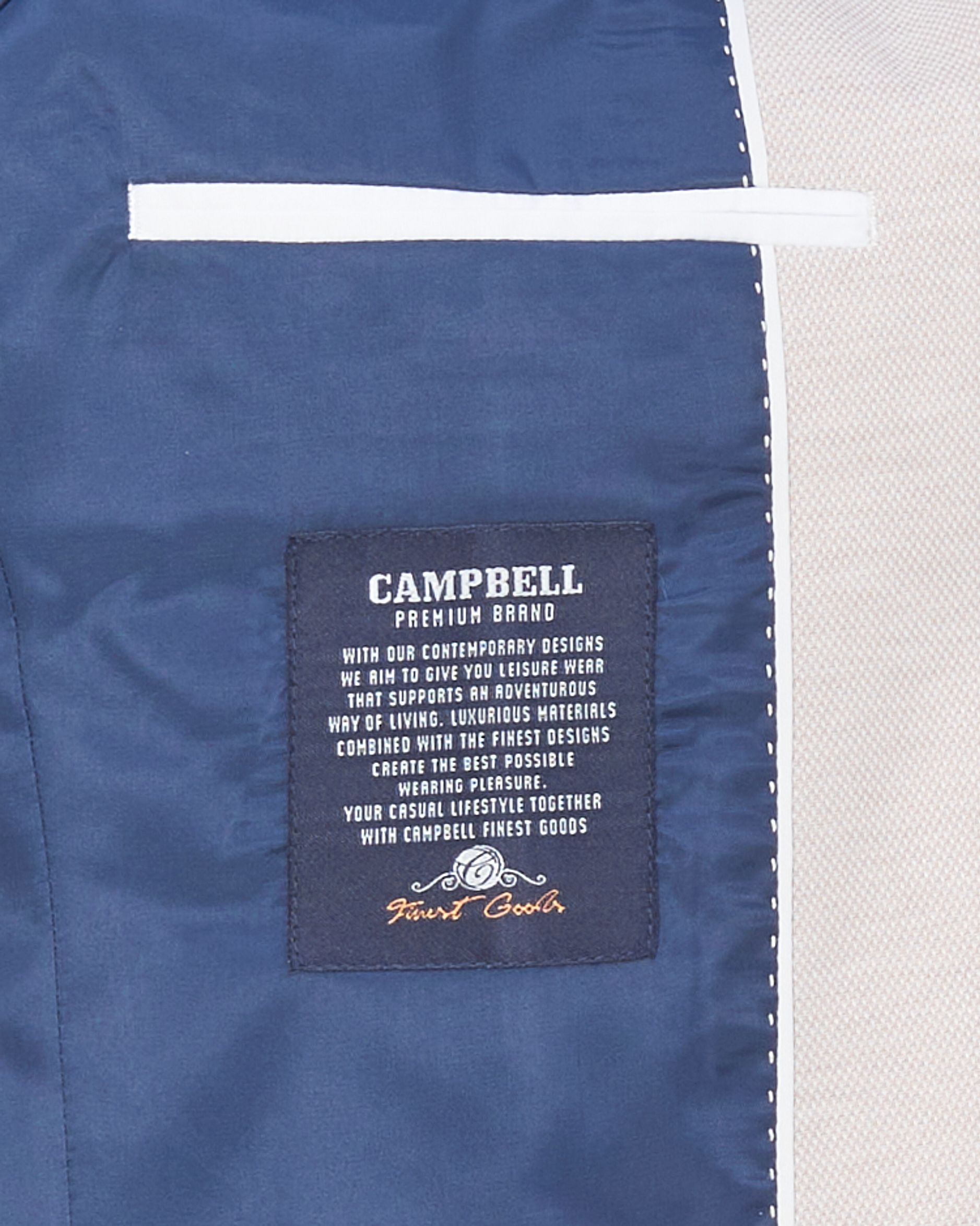 Campbell Classic Blazer Beige uni 082464-001-25