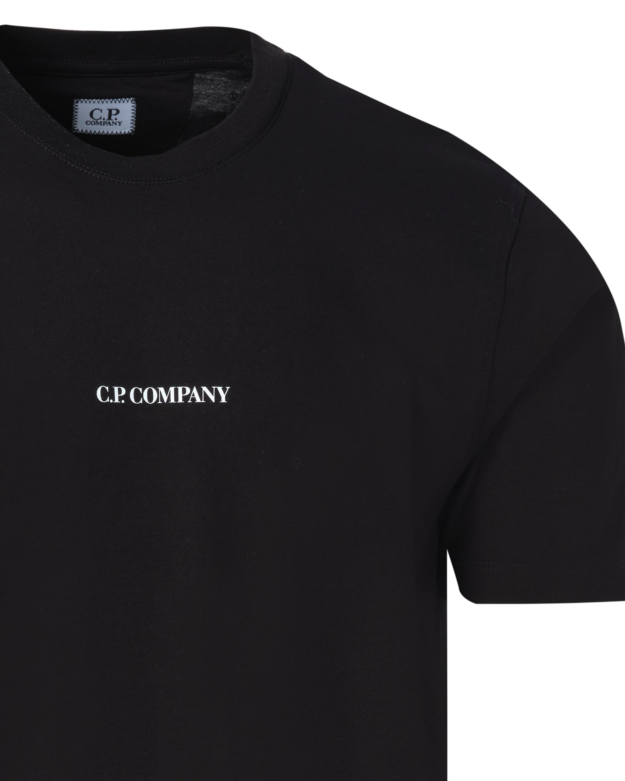 C.P Company T-shirt KM Zwart 082468-001-L