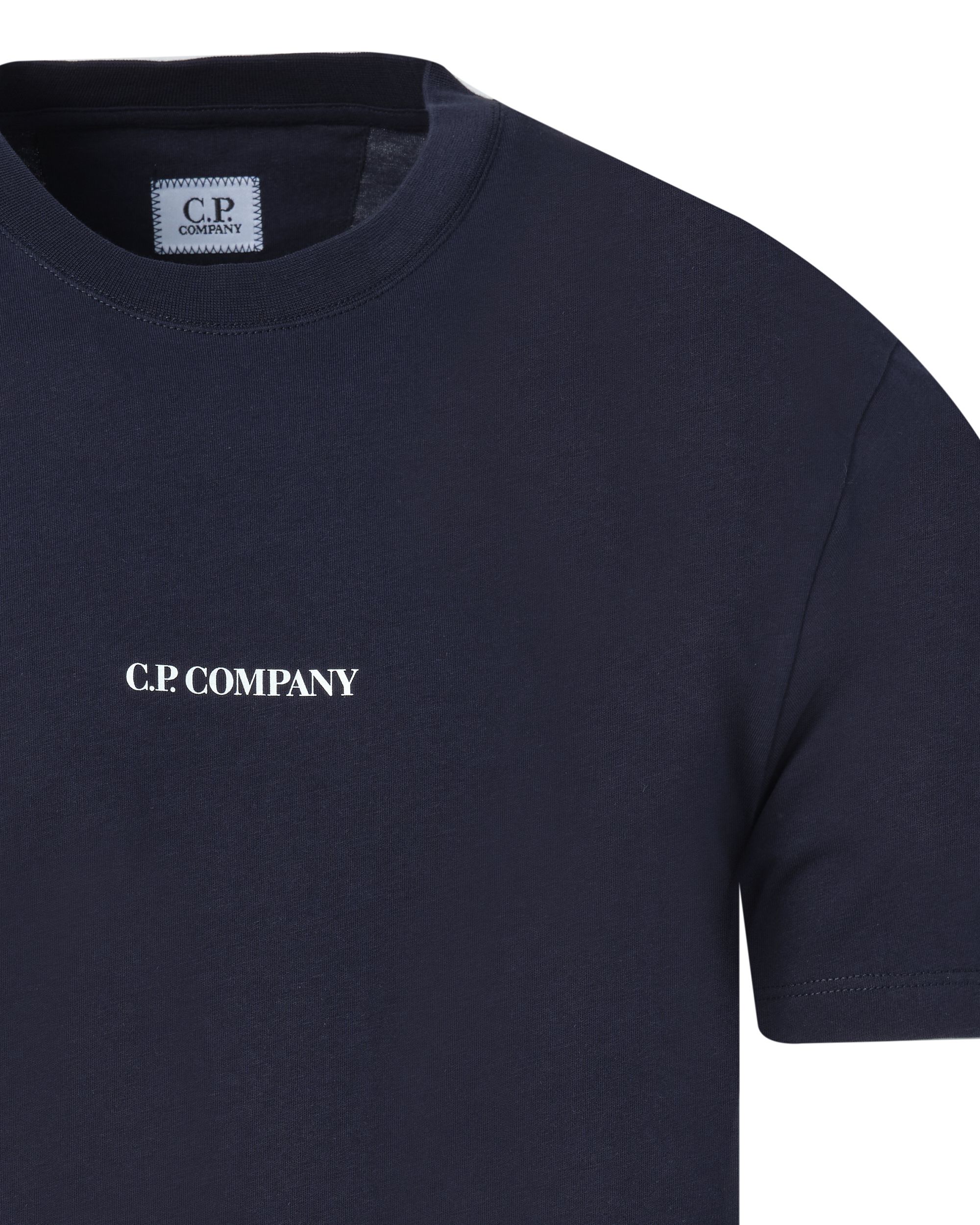 C.P Company T-shirt KM Donker blauw 082470-001-L