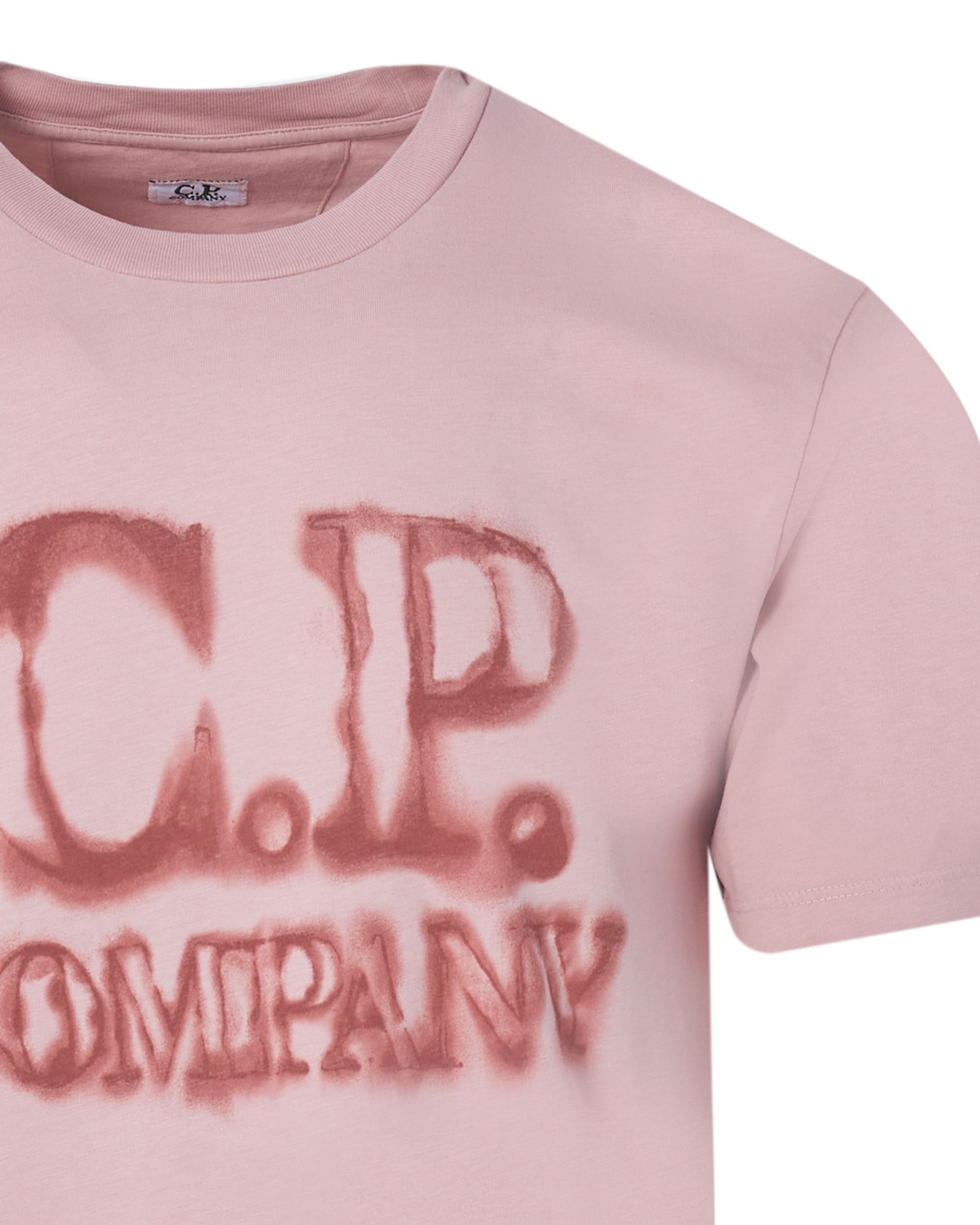 C.P Company T-shirt KM Roze 082485-001-L