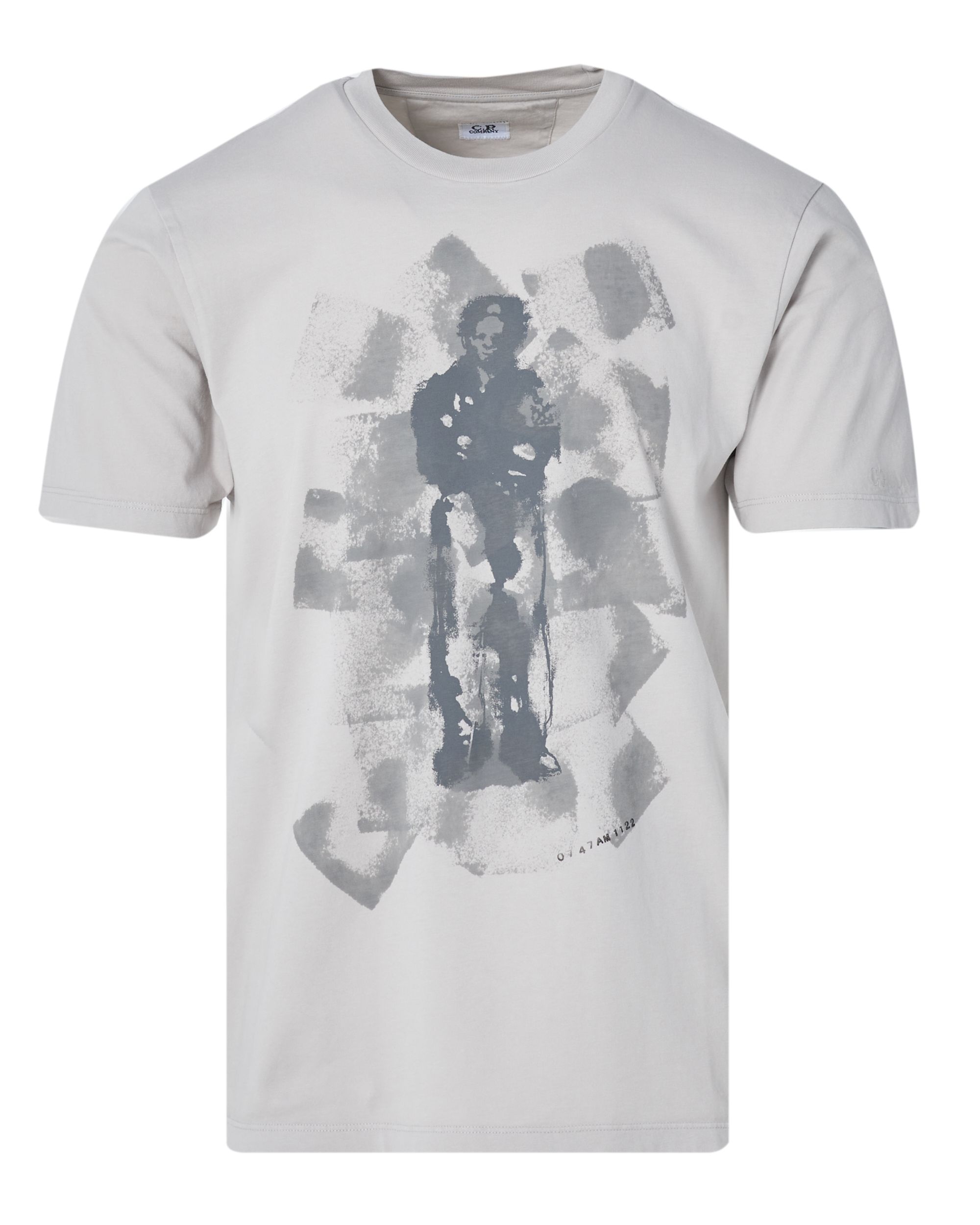C.P Company T-shirt KM Licht grijs 082488-001-L