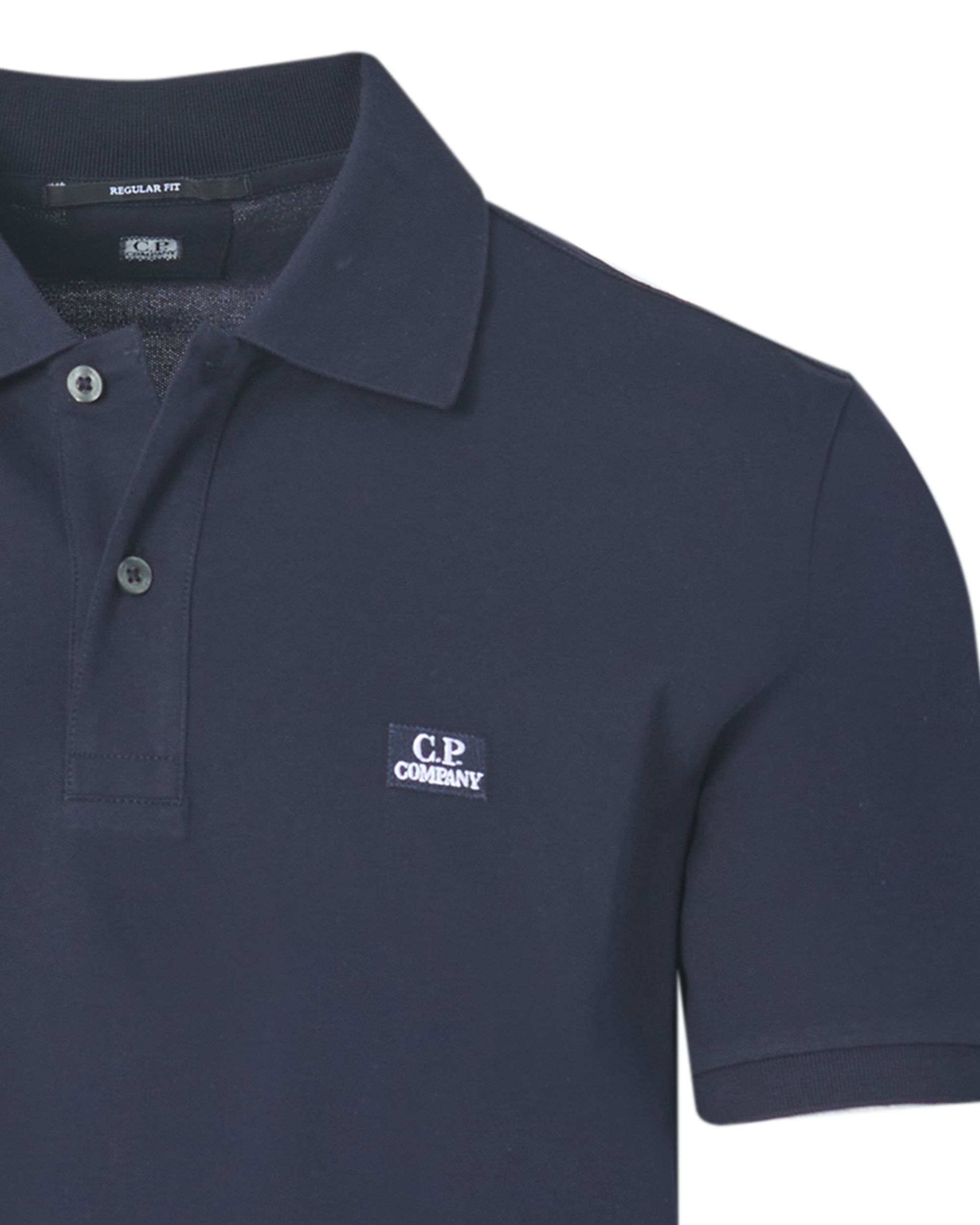 C.P Company Polo KM Donker blauw 082501-001-L