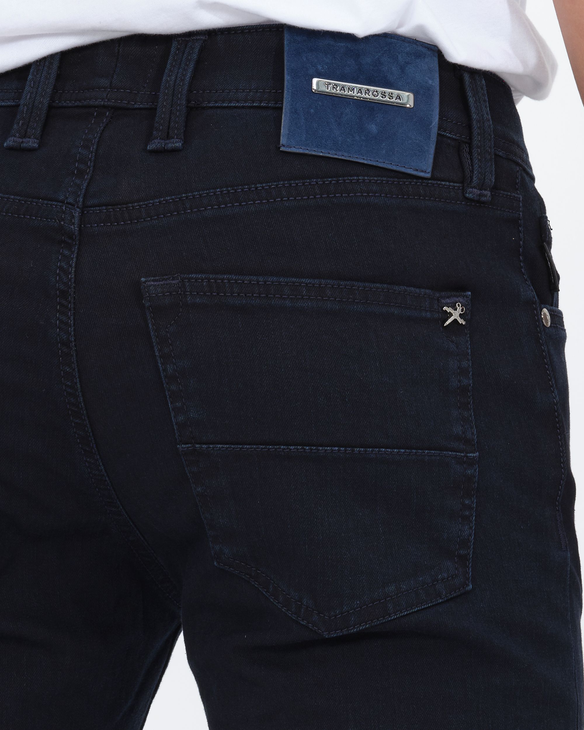 Tramarossa Leonardo Zip Superstretch Jeans Blauw 082539-001-28