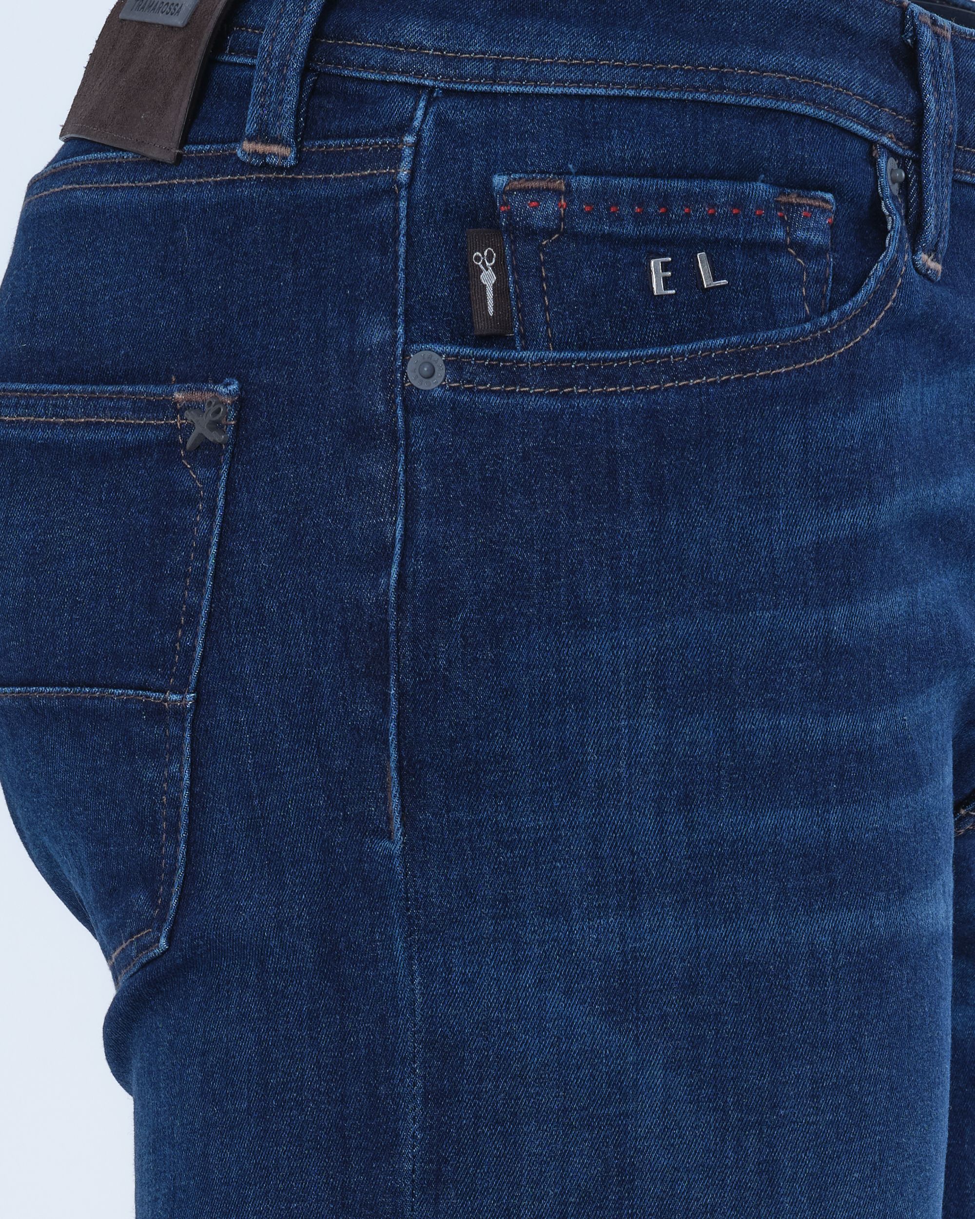 Tramarossa Leonardo Zip Superstretch Jeans Blauw 082540-001-28