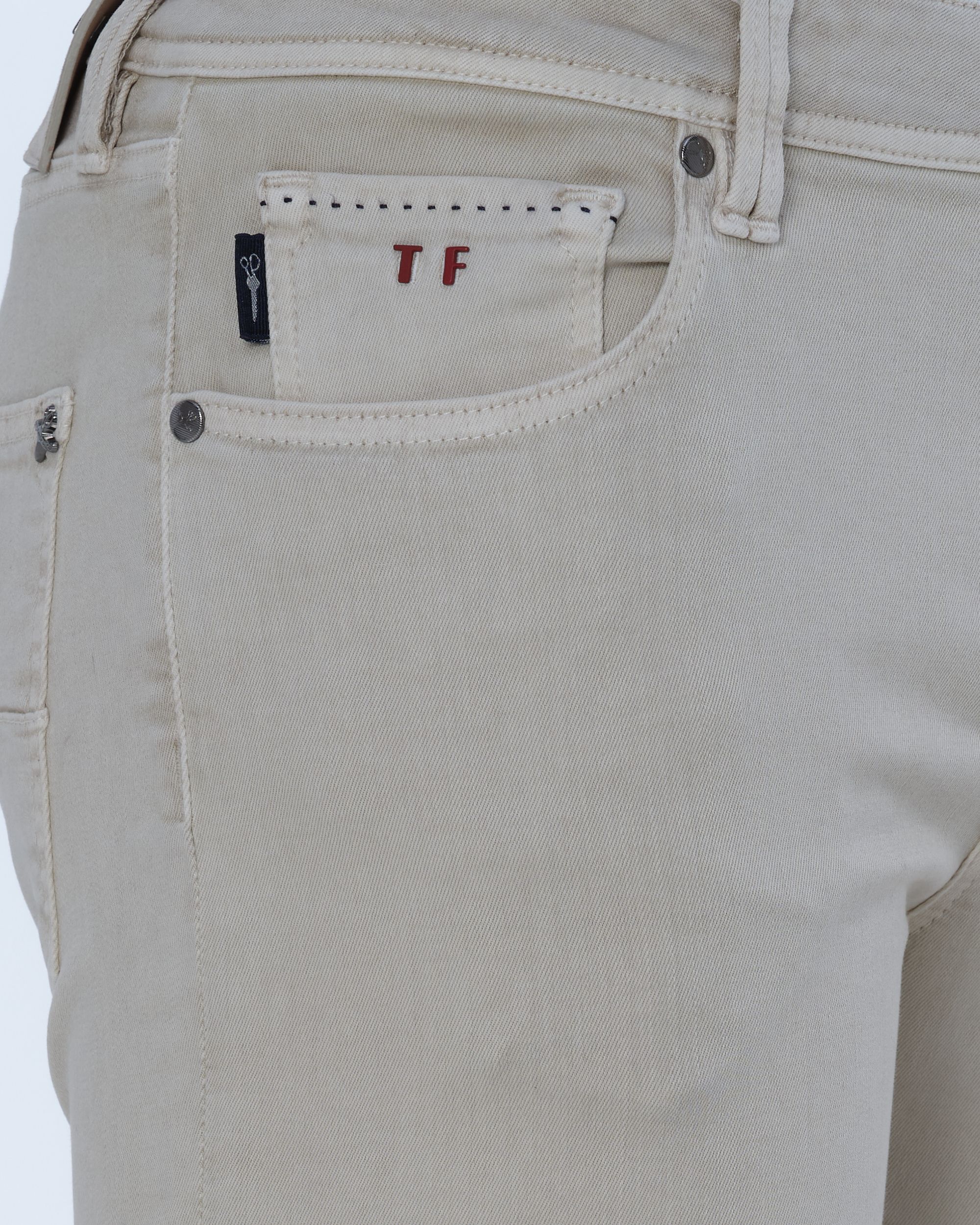 Tramarossa Leonardo Zip Superstretch 5-pocket Off white 082542-001-28