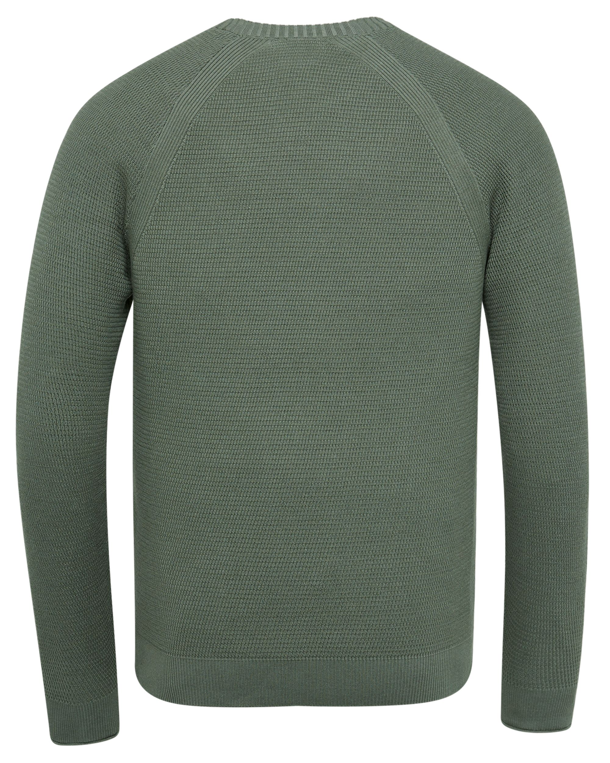 Cast Iron Trui ronde hals  Groen 082635-001-L