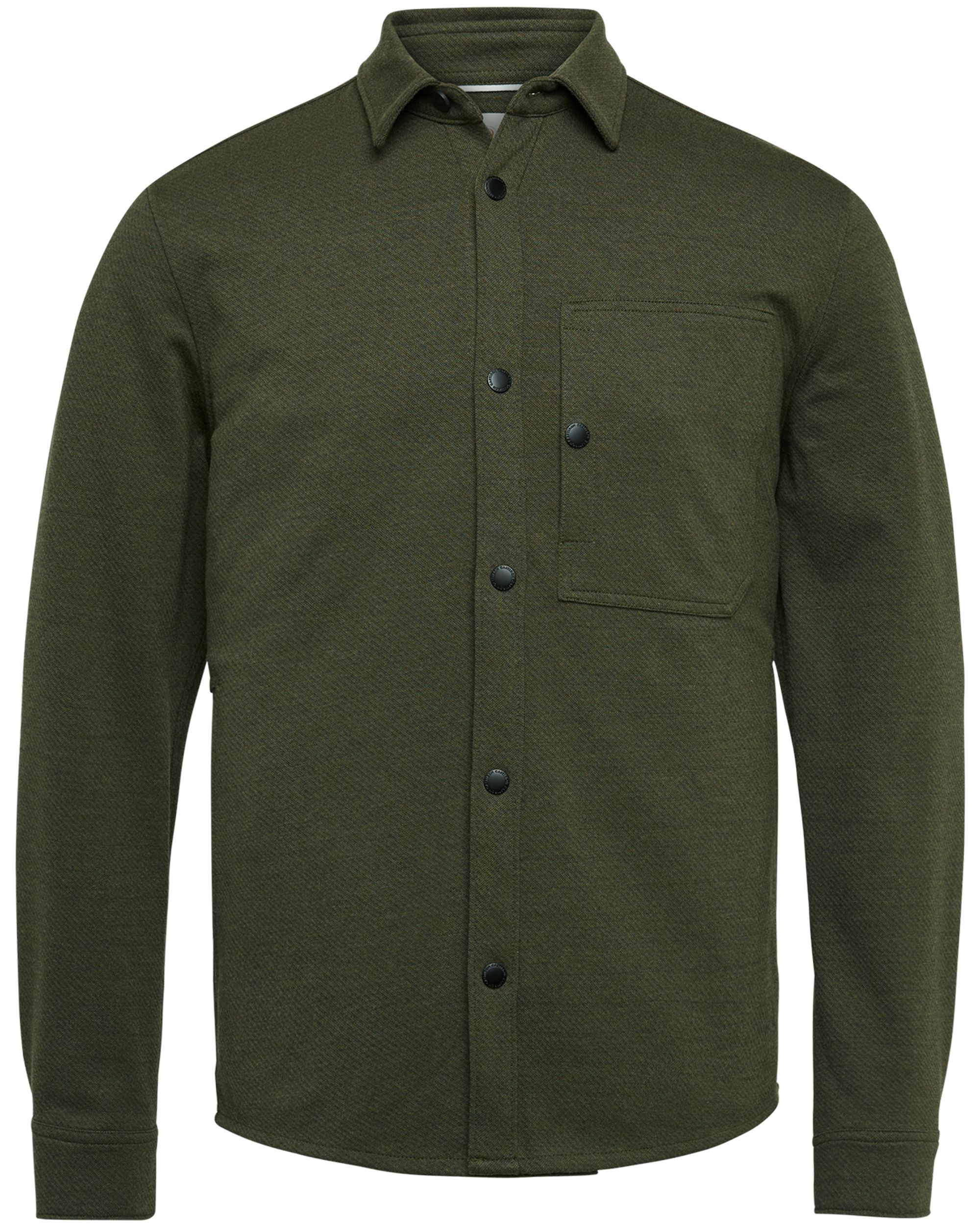 Cast Iron Casual Overhemd LM Groen 082652-001-L