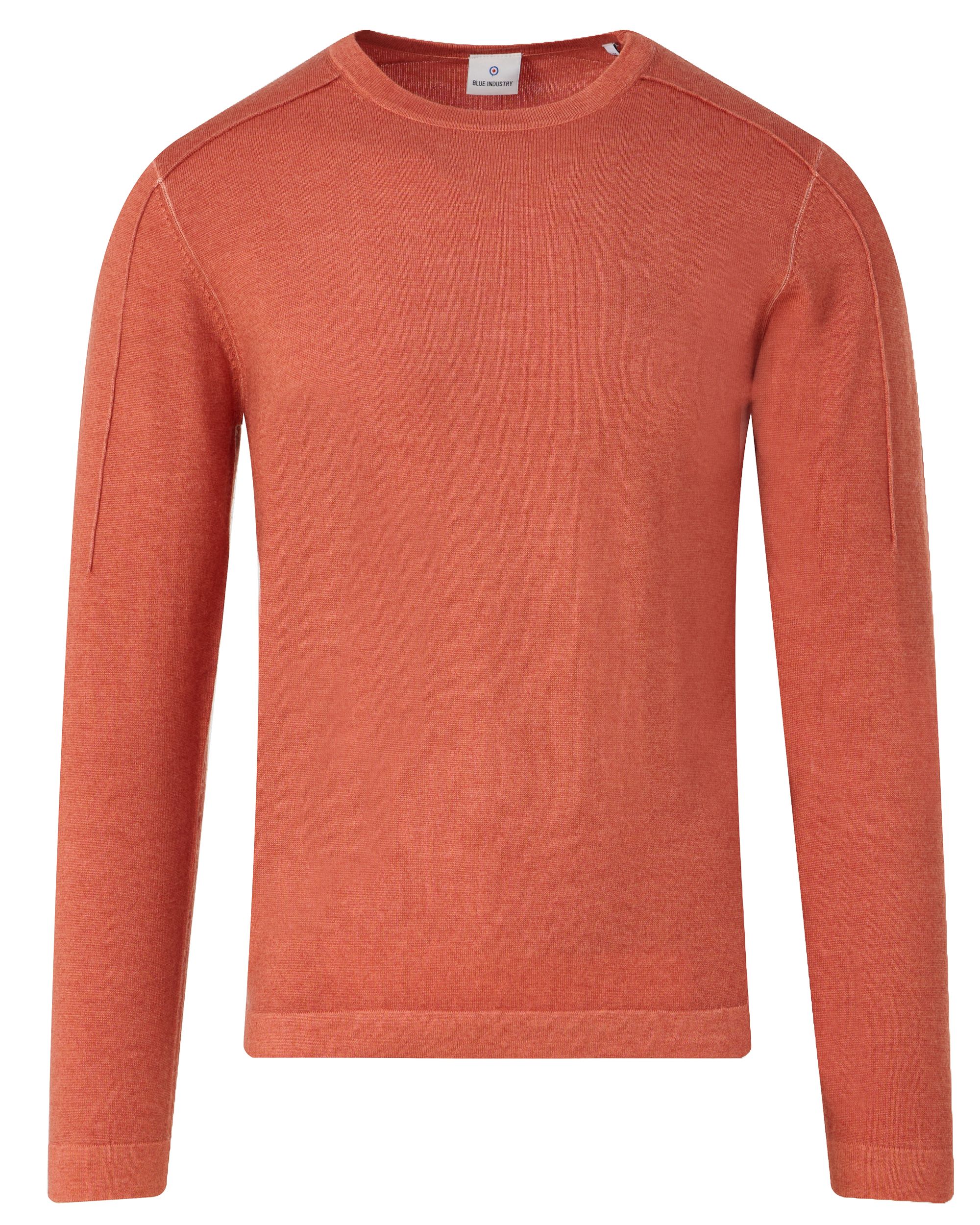 Blue Industry Trui ronde hals Oranje 082699-001-L