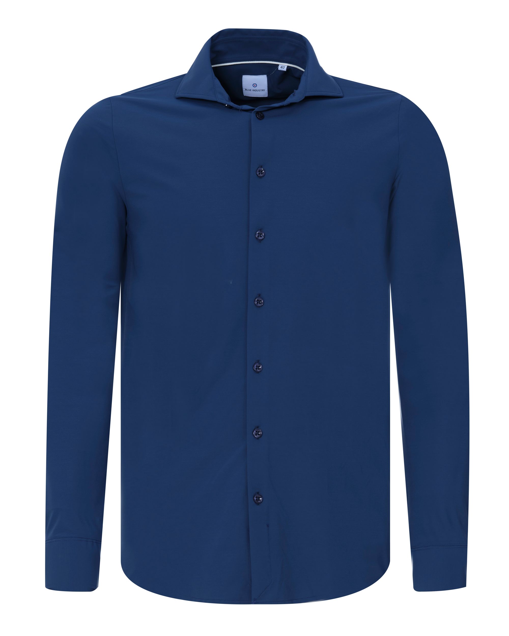 Blue Industry Casual Overhemd LM Blauw 082714-001-37