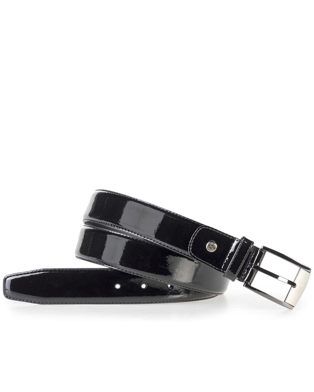 Floris van Bommel Geklede riem Zwart 082792-001-105