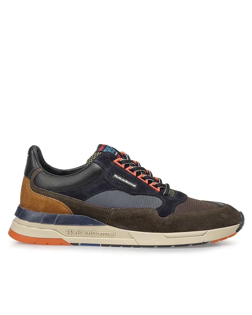 Floris van Bommel Sneakers Donker bruin 082835-001-10