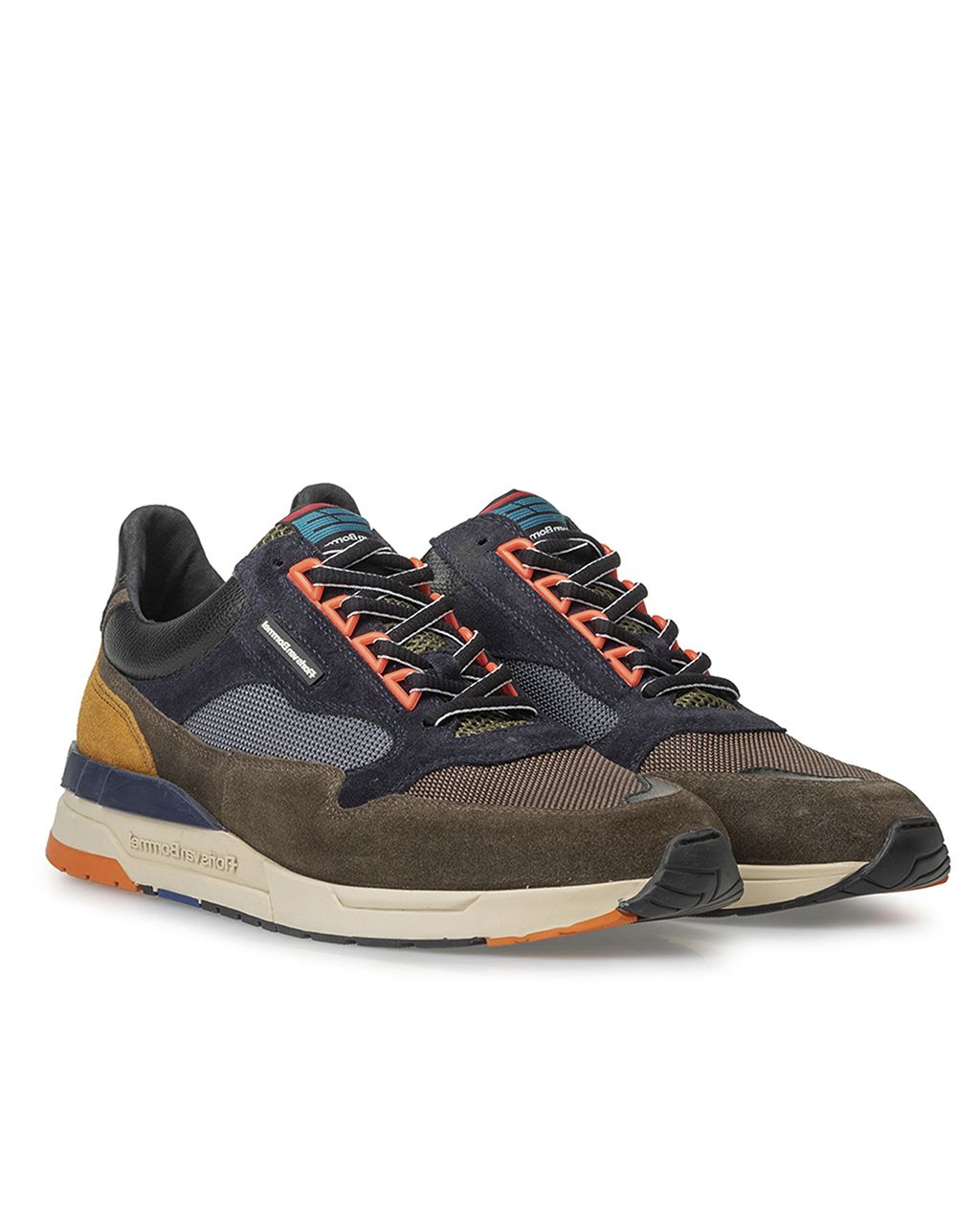 Floris van Bommel Sneakers Donker bruin 082835-001-10