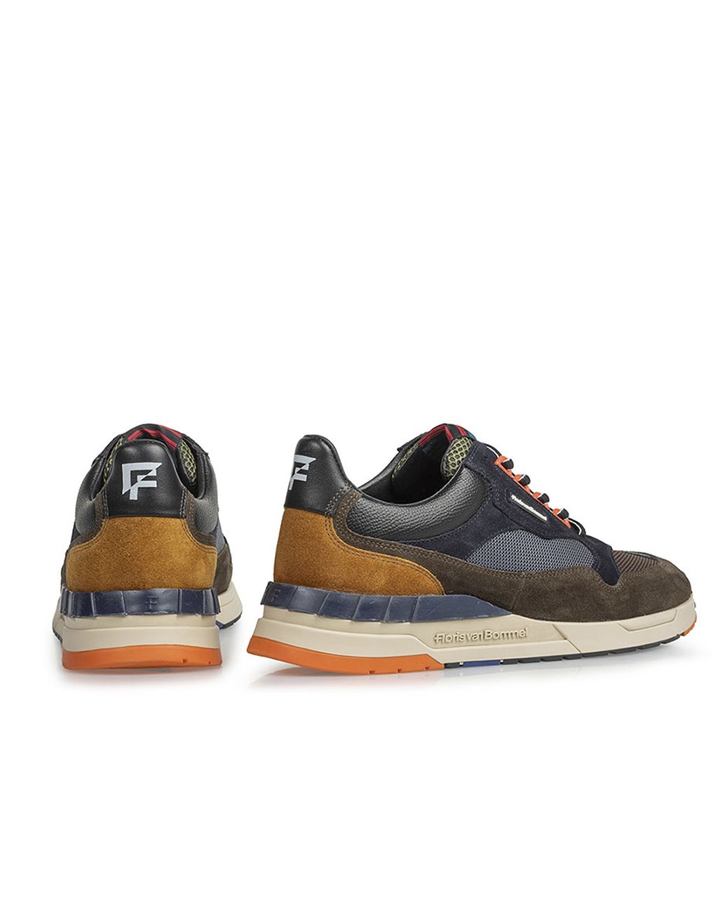 Floris van Bommel Sneakers Donker bruin 082835-001-10