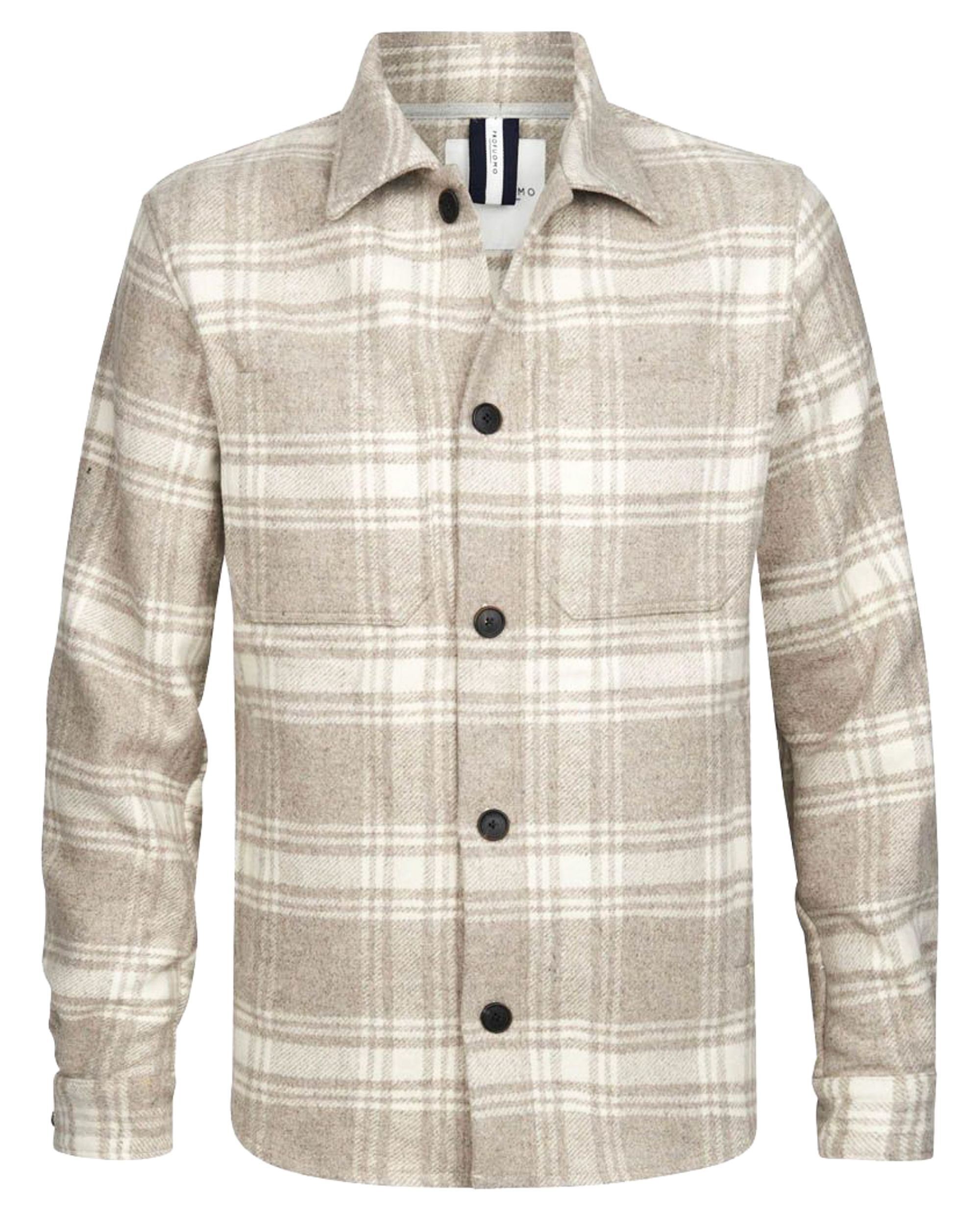 Profuomo Overshirt Licht bruin 082908-001-L