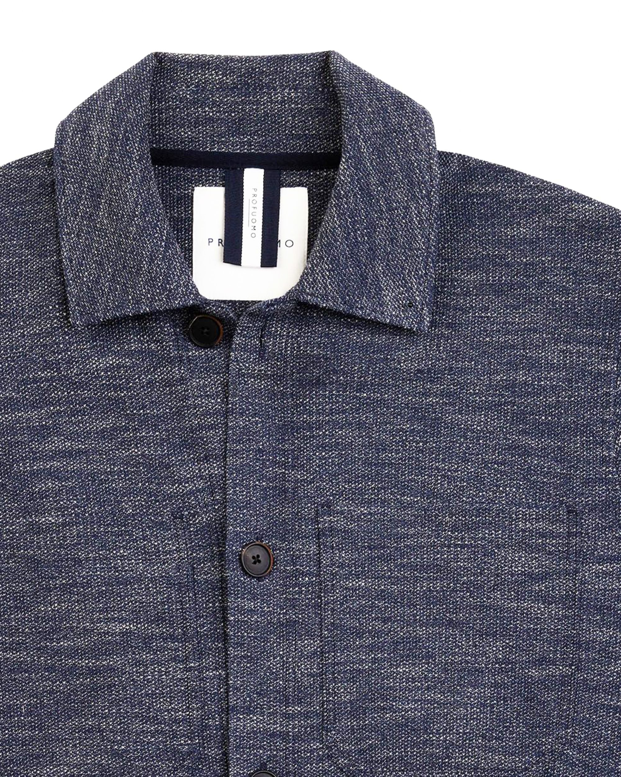 Profuomo Overshirt Blauw 082909-001-L