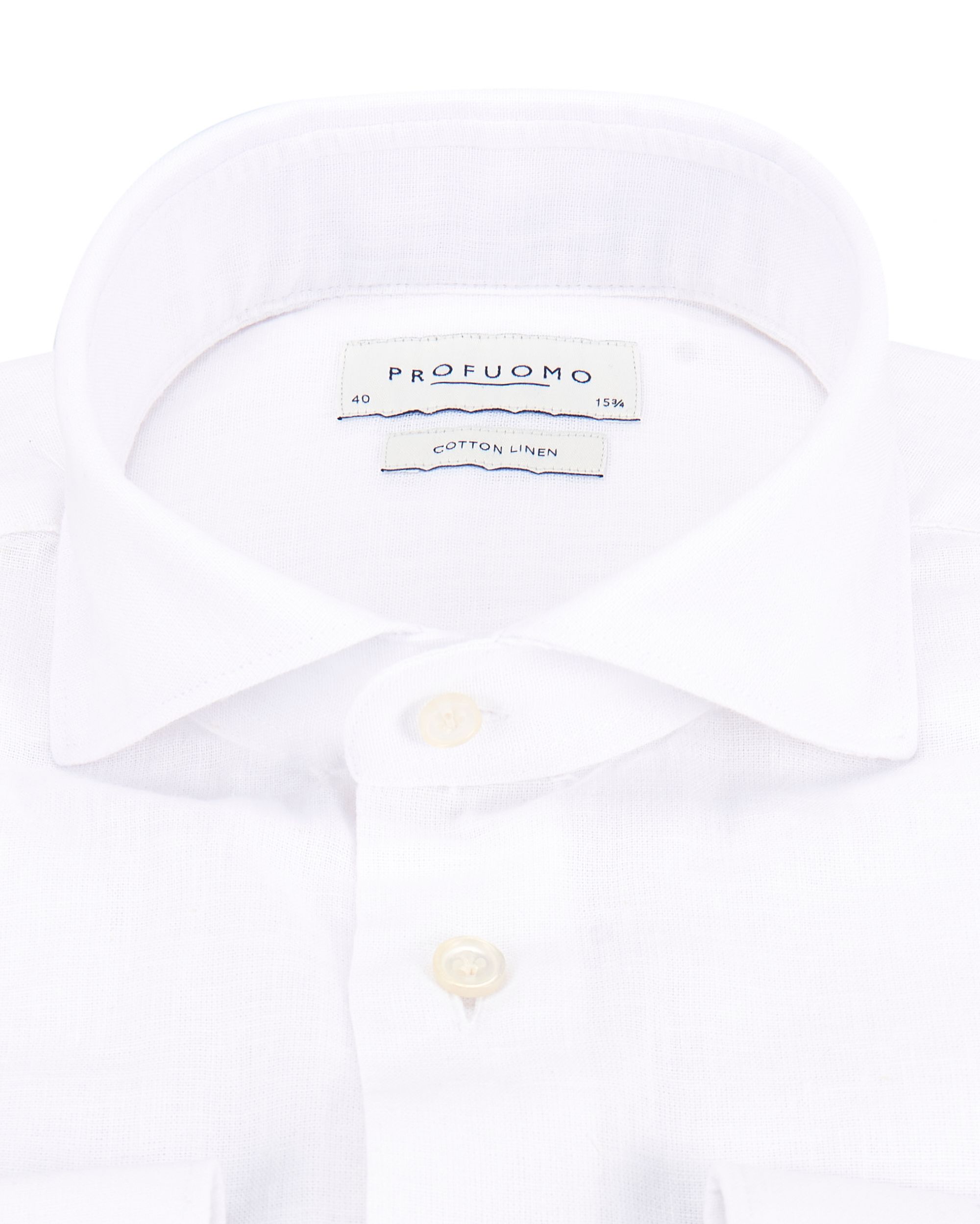 Profuomo Overhemd LM Blauw 082924-001-38