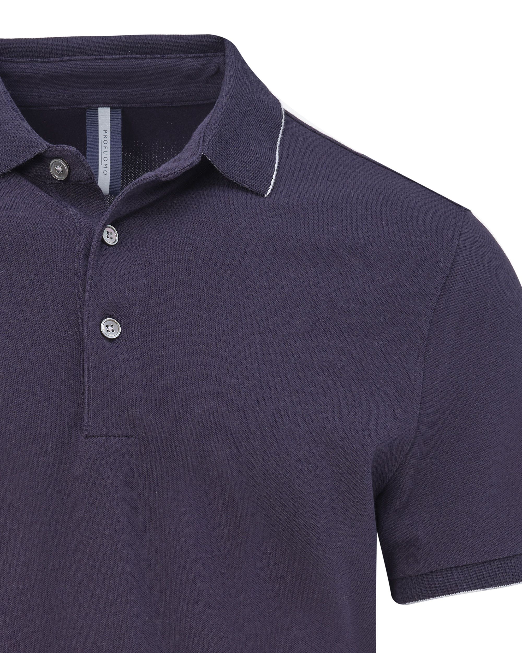 Profuomo Polo KM Blauw 082965-001-L