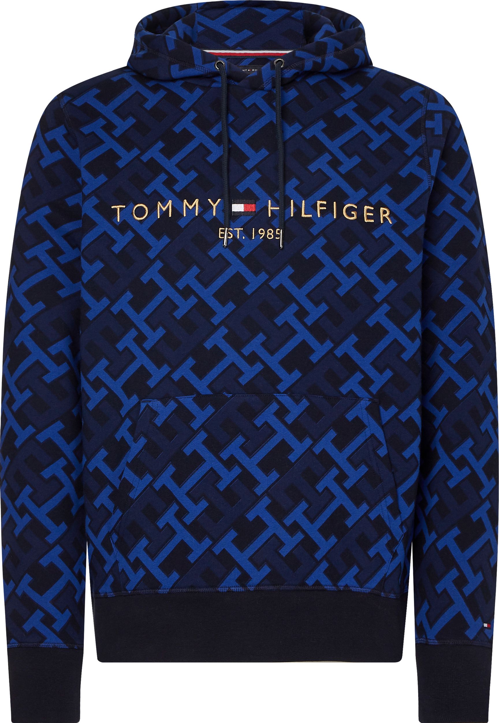 Tommy Hilfiger Menswear Hoodie Licht blauw 083080-001-L