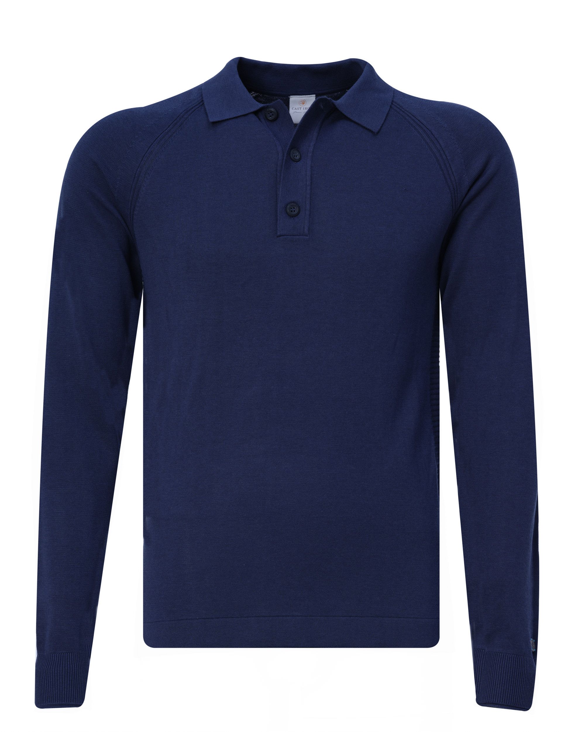 Cast Iron Polo LM Blauw 083124-001-L