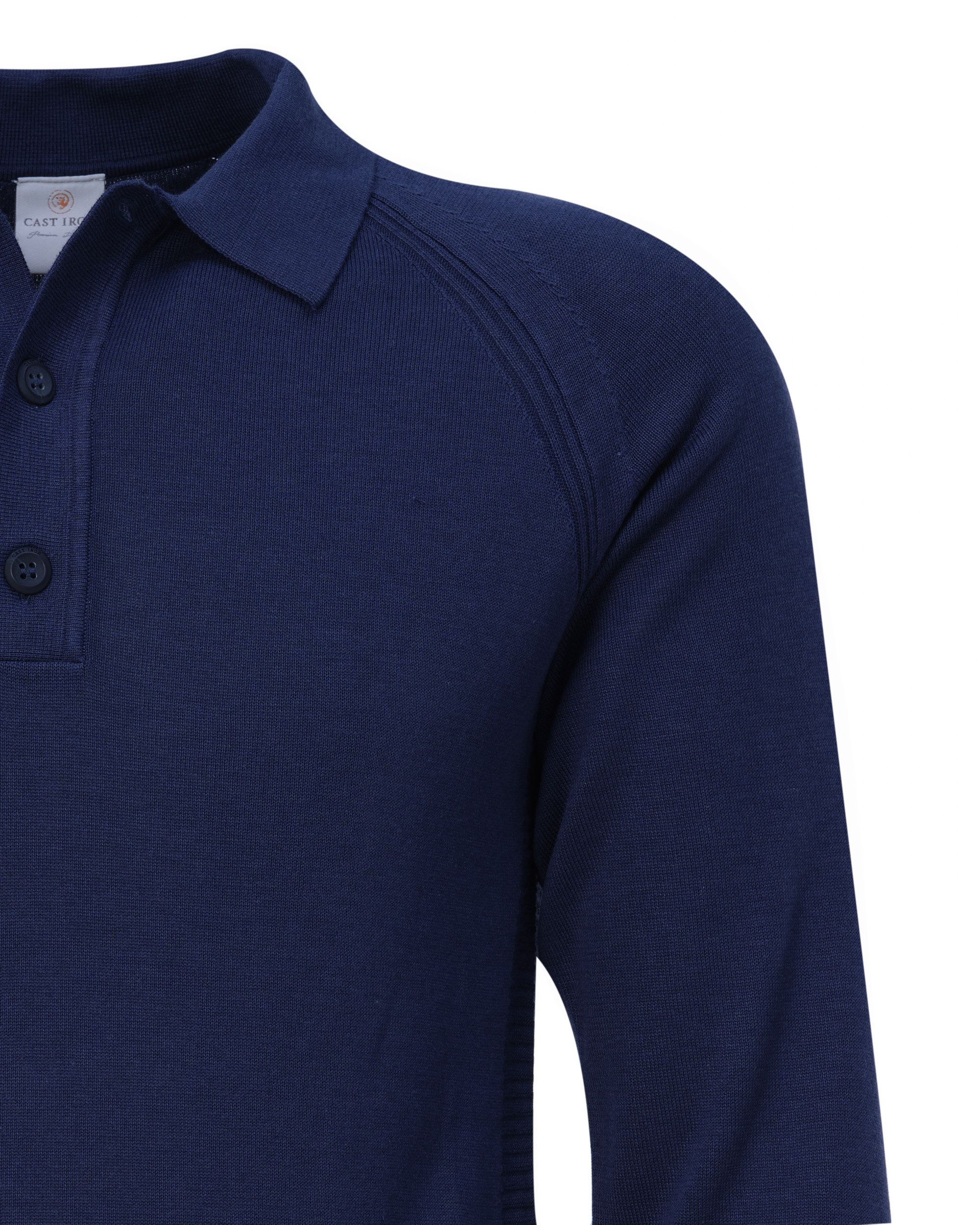 Cast Iron Polo LM Blauw 083124-001-L