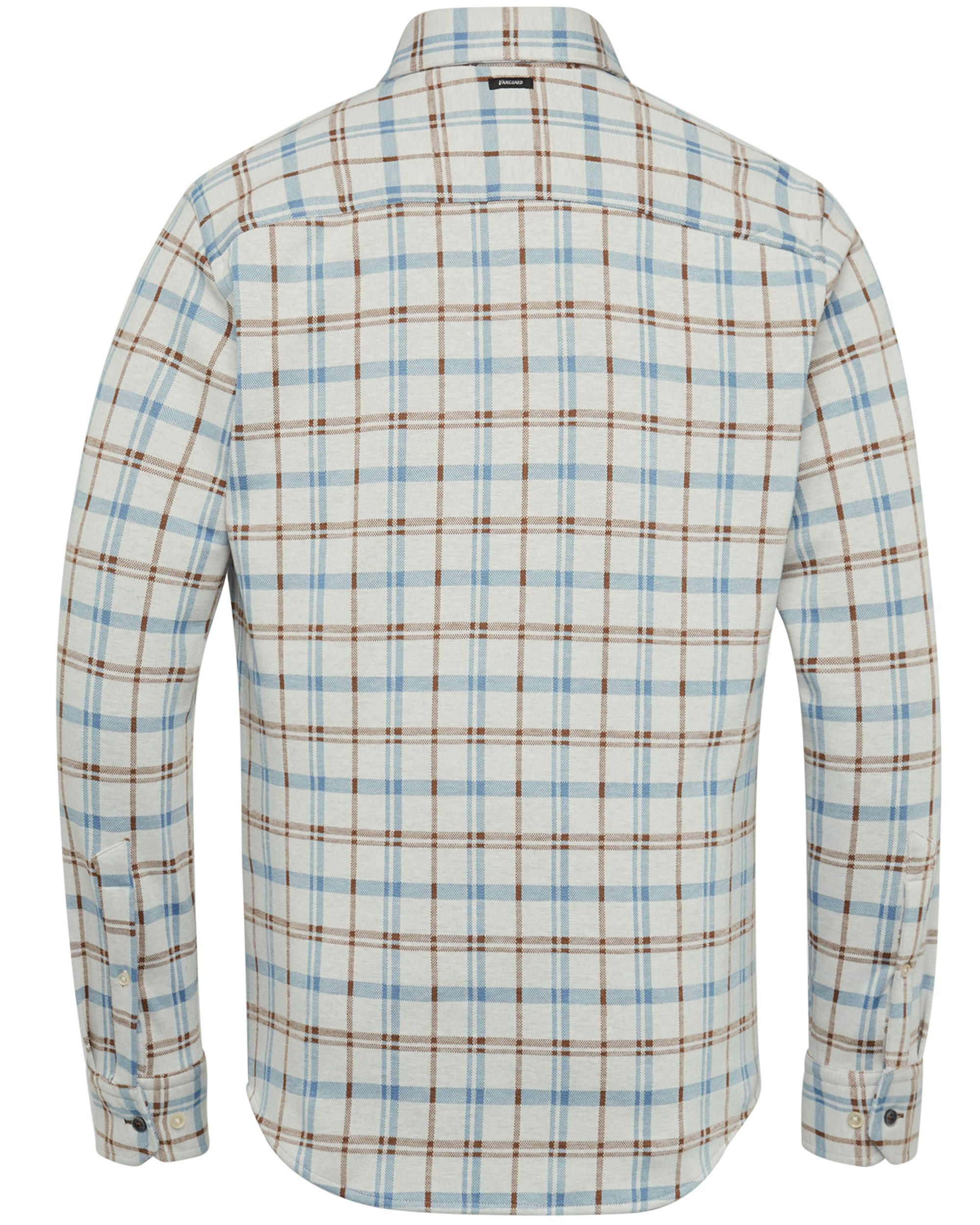 Vanguard Casual Overhemd LM Blauw 083167-001-L